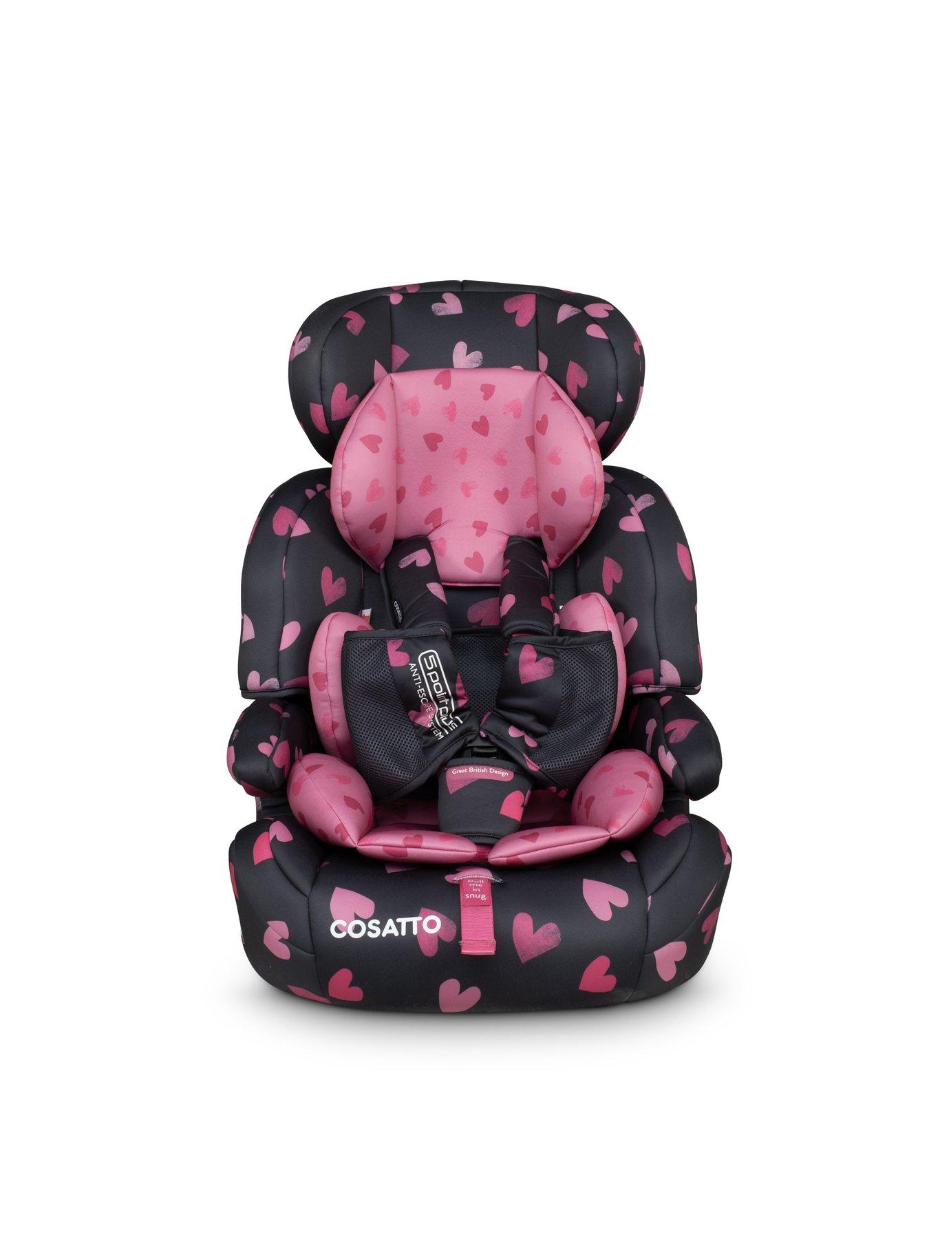Image 5 of 7 of Cosatto Zoomi Group 123 Car Seat (9-36kg) - Charcoal Lighthearted
