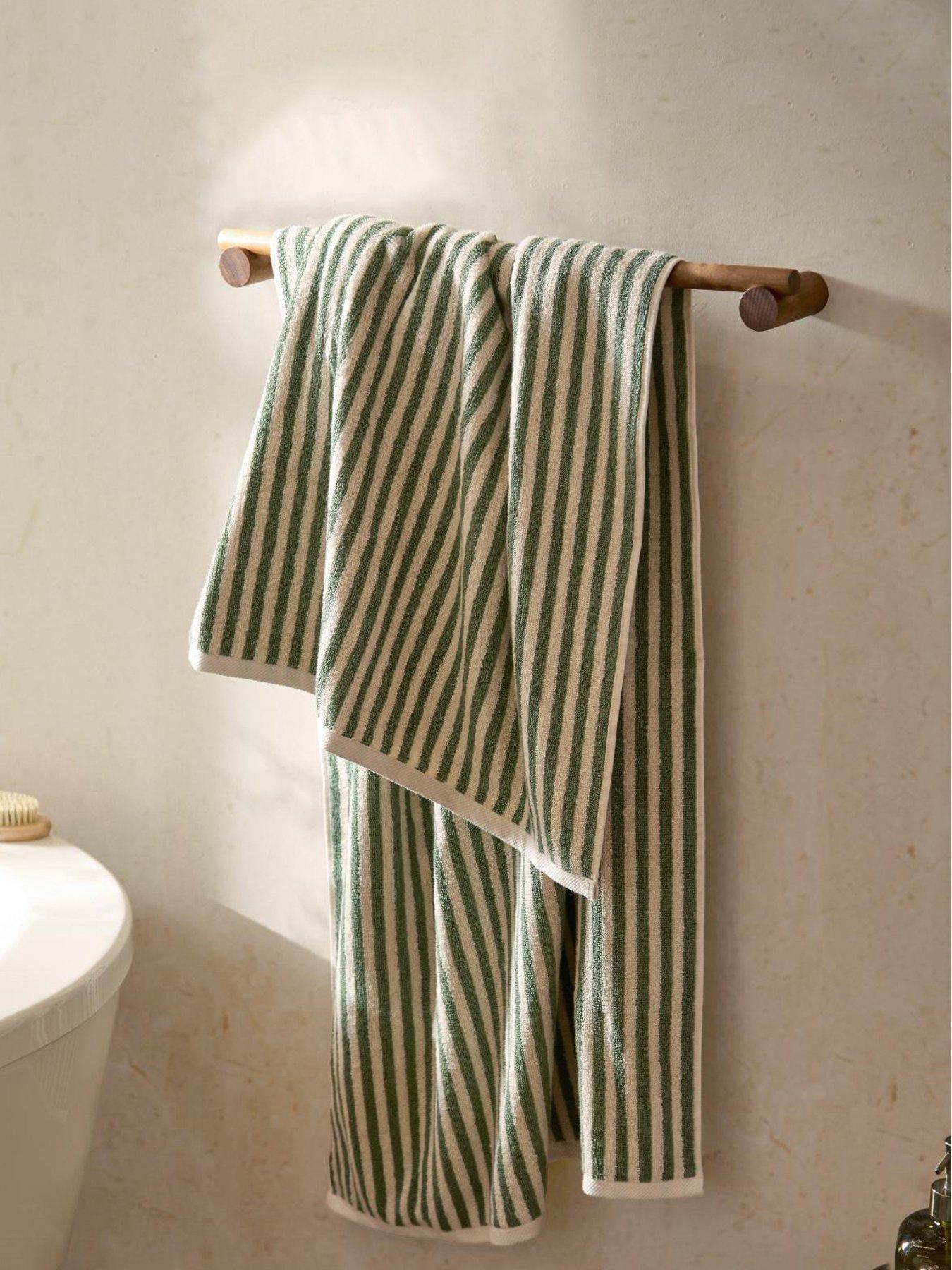 Image 1 of 4 of Yard Hebden Towel Collection Forest