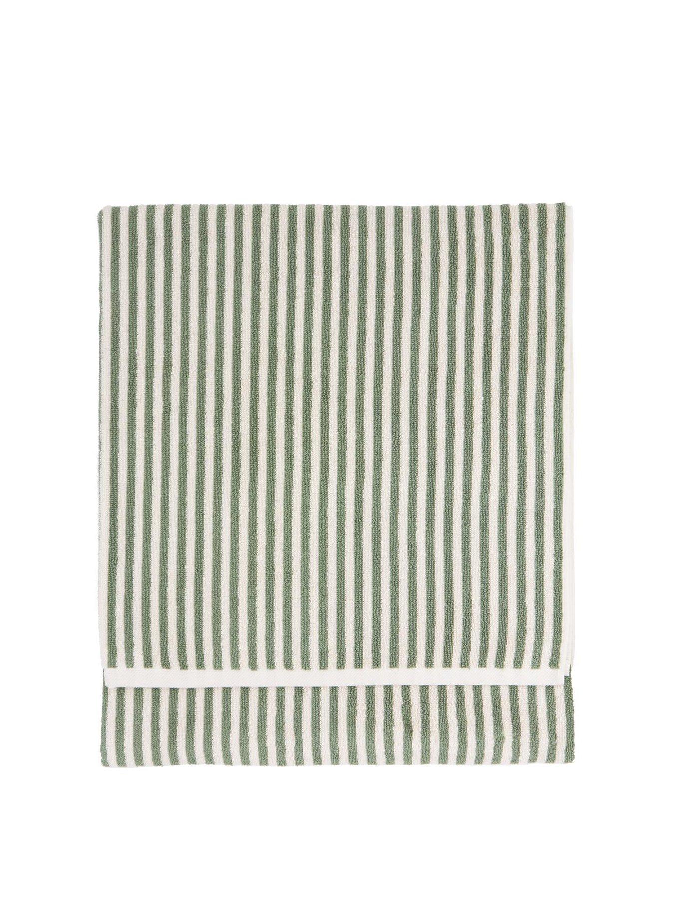 Image 2 of 4 of Yard Hebden Towel Collection Forest