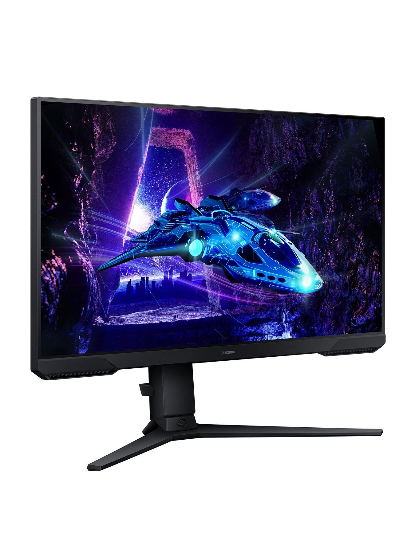 Image 2 of 7 of Samsung Odyssey G3 LS27DG302EUXXU Gaming Monitor - 27in FHD (1920x1080) - 180Hz, 1ms - Freesync, Height Adjust
