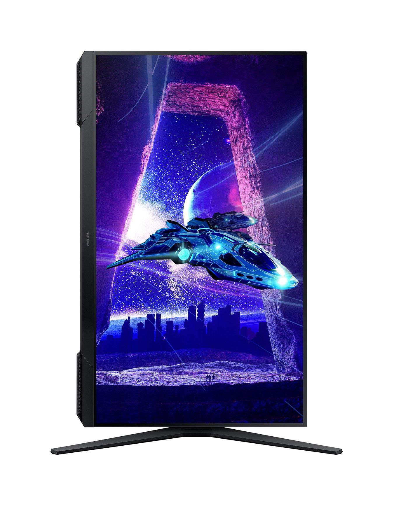Image 3 of 7 of Samsung Odyssey G3 LS27DG302EUXXU Gaming Monitor - 27in FHD (1920x1080) - 180Hz, 1ms - Freesync, Height Adjust