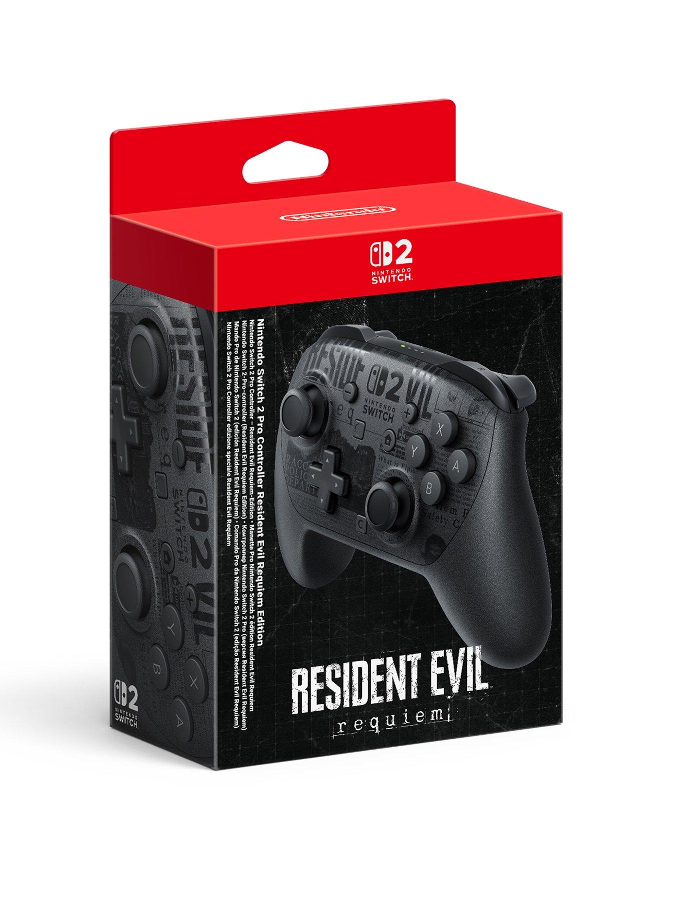 Image 1 of 6 of Nintendo Nintendo Switch 2 Pro Controller Resident Evil Requiem Edition