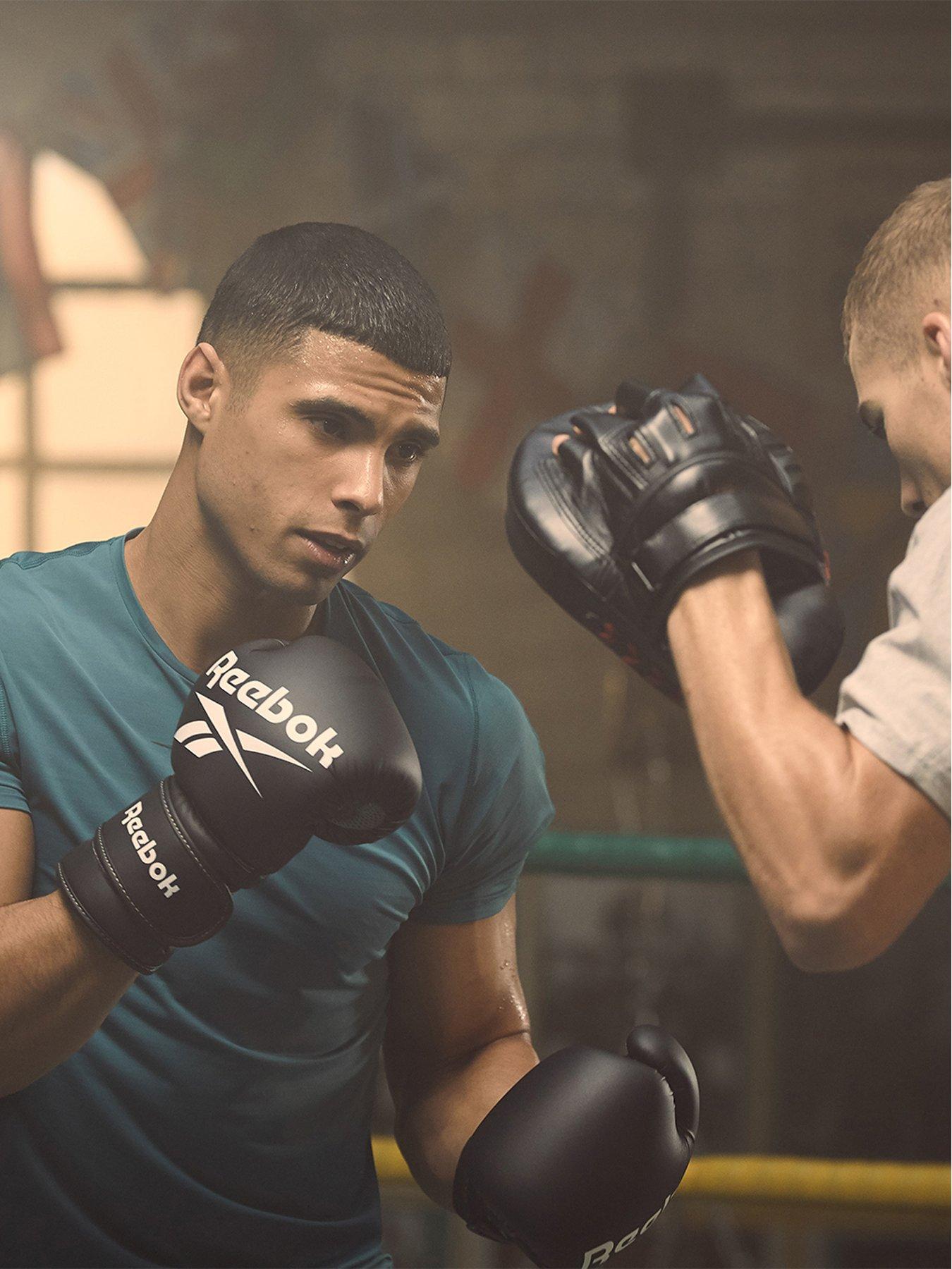 Image 6 of 7 of Reebok Boxing Gloves - White/Black