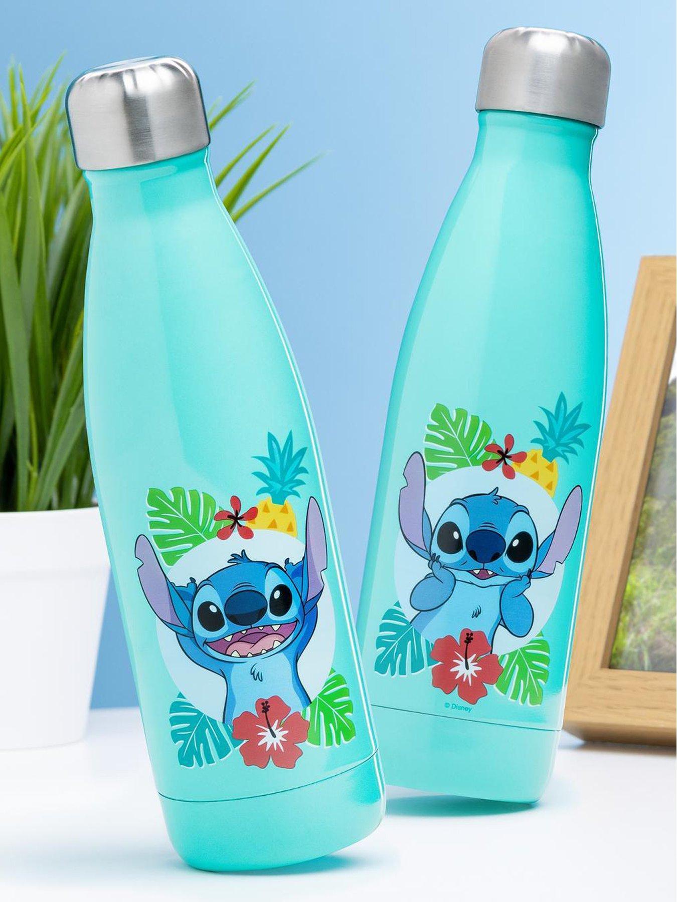 Product photograph of Disney Stitch Water Bottle - Officially Licensed Lilo Stitch Disney Merchandise Leakproof Metal Bottle For Hot And Cold Beverages from very.co.uk