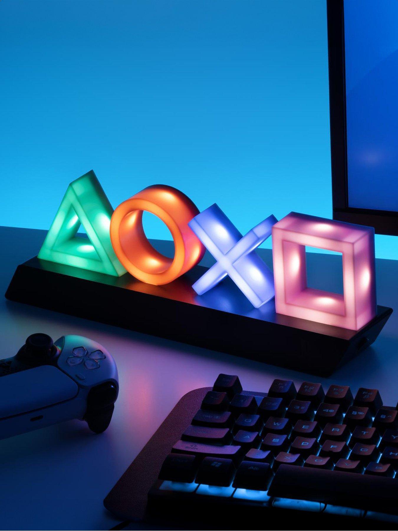 undefined Icons Light With 3 Light Modes - Sound Reactive, Dynamic Phasing, And Standard Mode - Gaming Room Decor And Gamer Lighting
