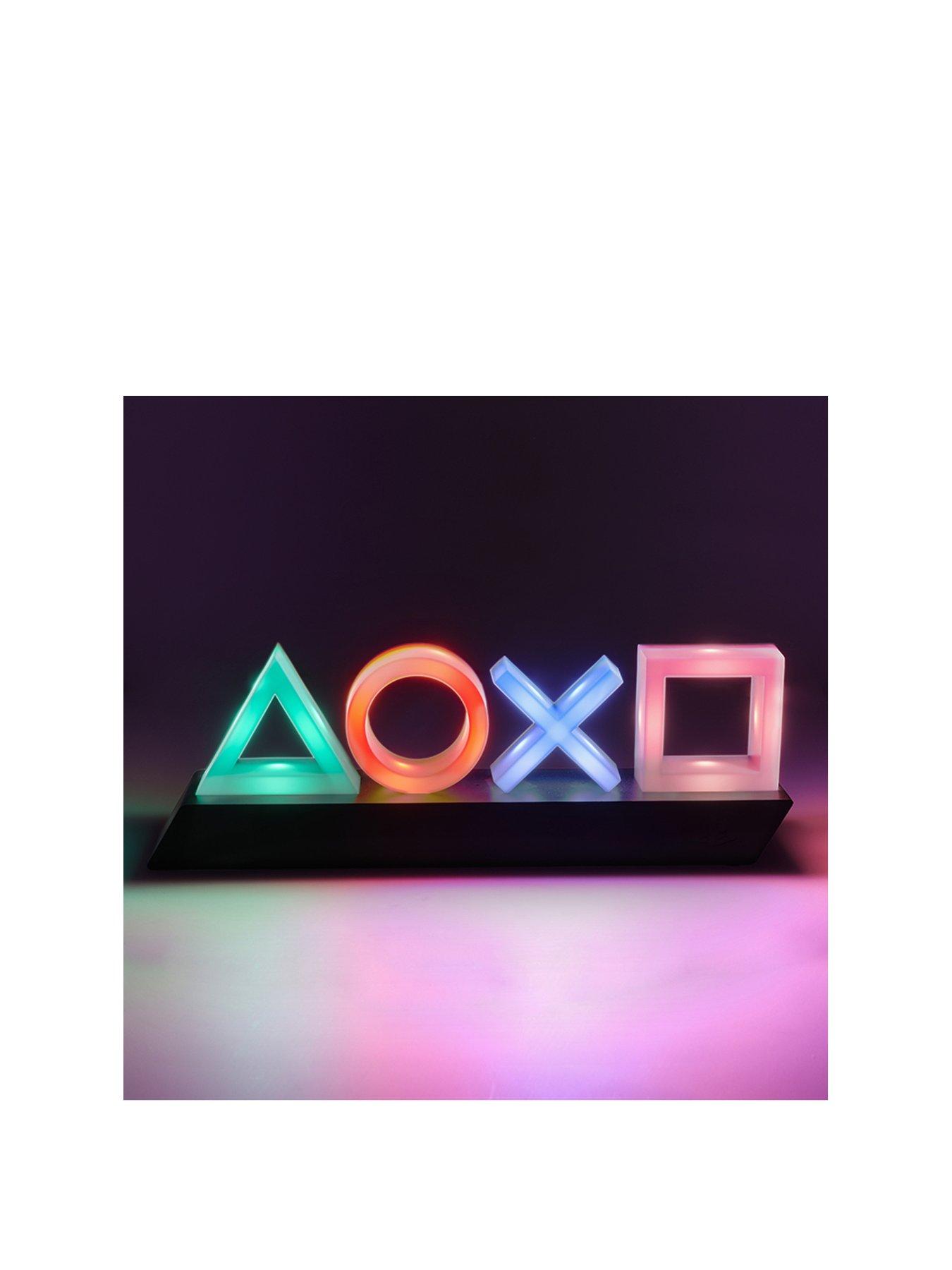 Image 2 of 5 of Playstation Icons Light With 3 Light Modes - Sound Reactive, Dynamic Phasing, And Standard Mode - Gaming Room Decor And Gamer Lighting