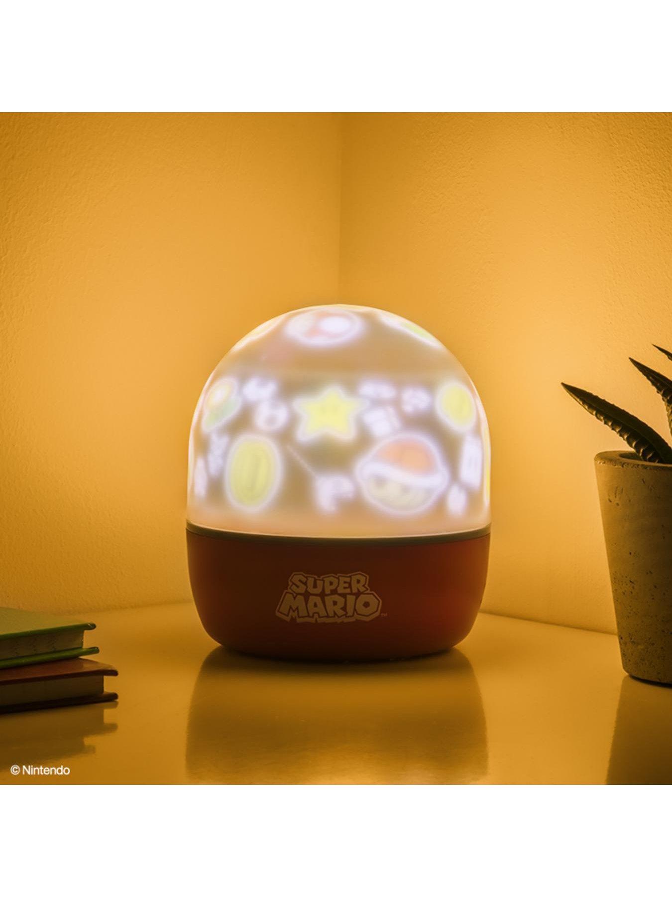 Image 4 of 8 of Super Mario Projection Light - Officially Licensed Nintendo Projector Lamp With Interchangeable Scenes And Mood Lighting, 3 Light Modes