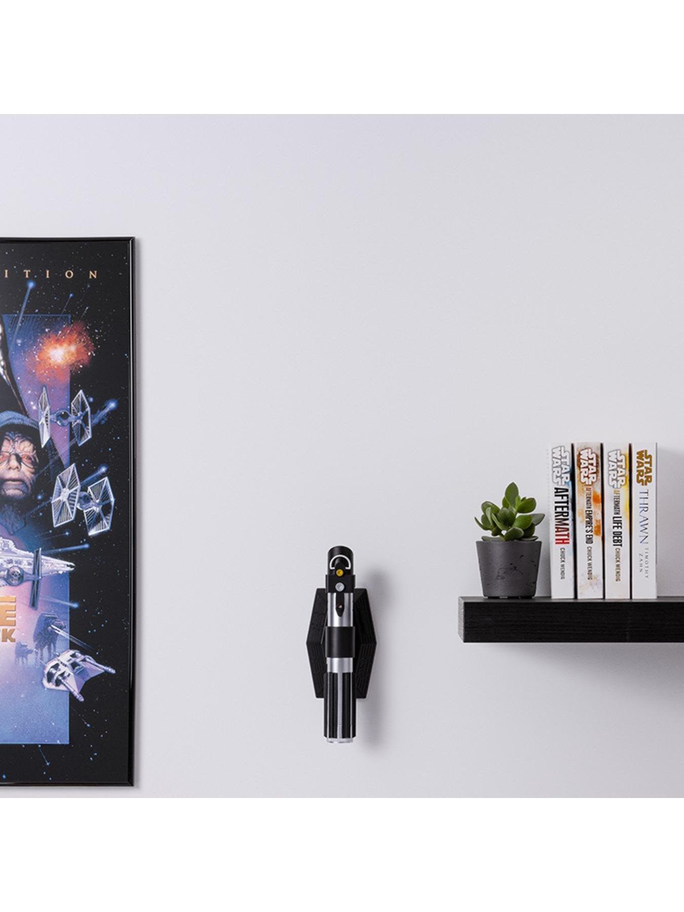 Image 3 of 6 of Star Wars Lightsaber Uplighter Wall Light - Darth Vader Sith Red Beam, Officially Licensed Star Wars With Sounds And Night Light Mode