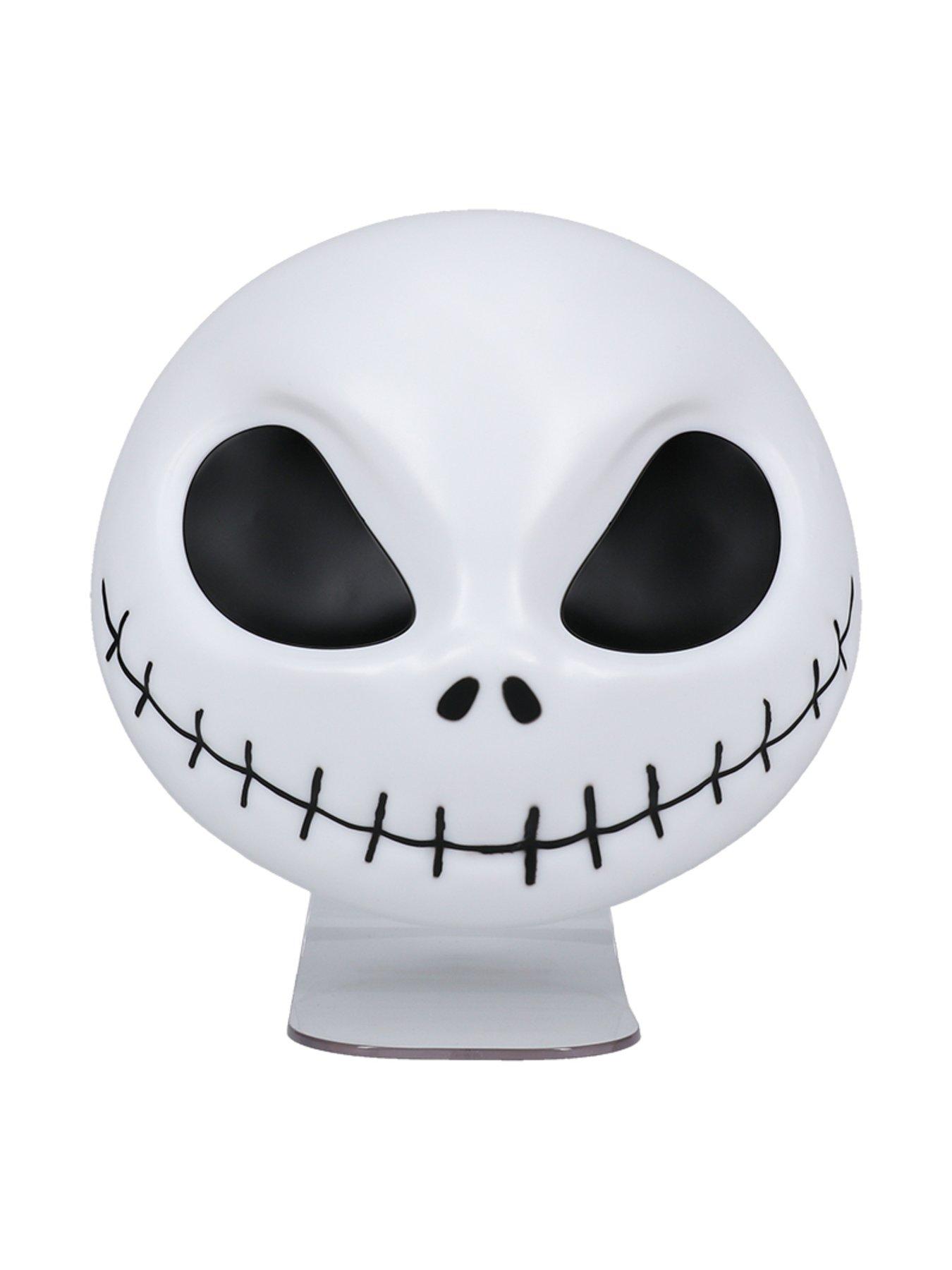 Image 3 of 4 of Disney Jack Skellington Mask Light - Officially Licensed Nightmare Before Christmas Bedroom Light, Wall Mountable Or Freestanding