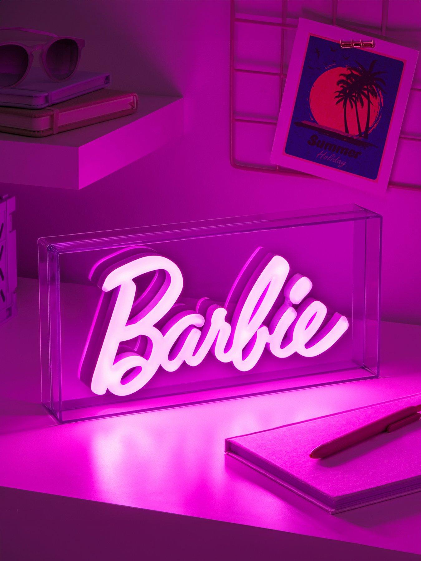 undefined Led Neon Light - Officially Licensed Free Standing Or Wall Mountable Pink Light Sign - Play Makeup Room Accessories And Decor For Bedroom