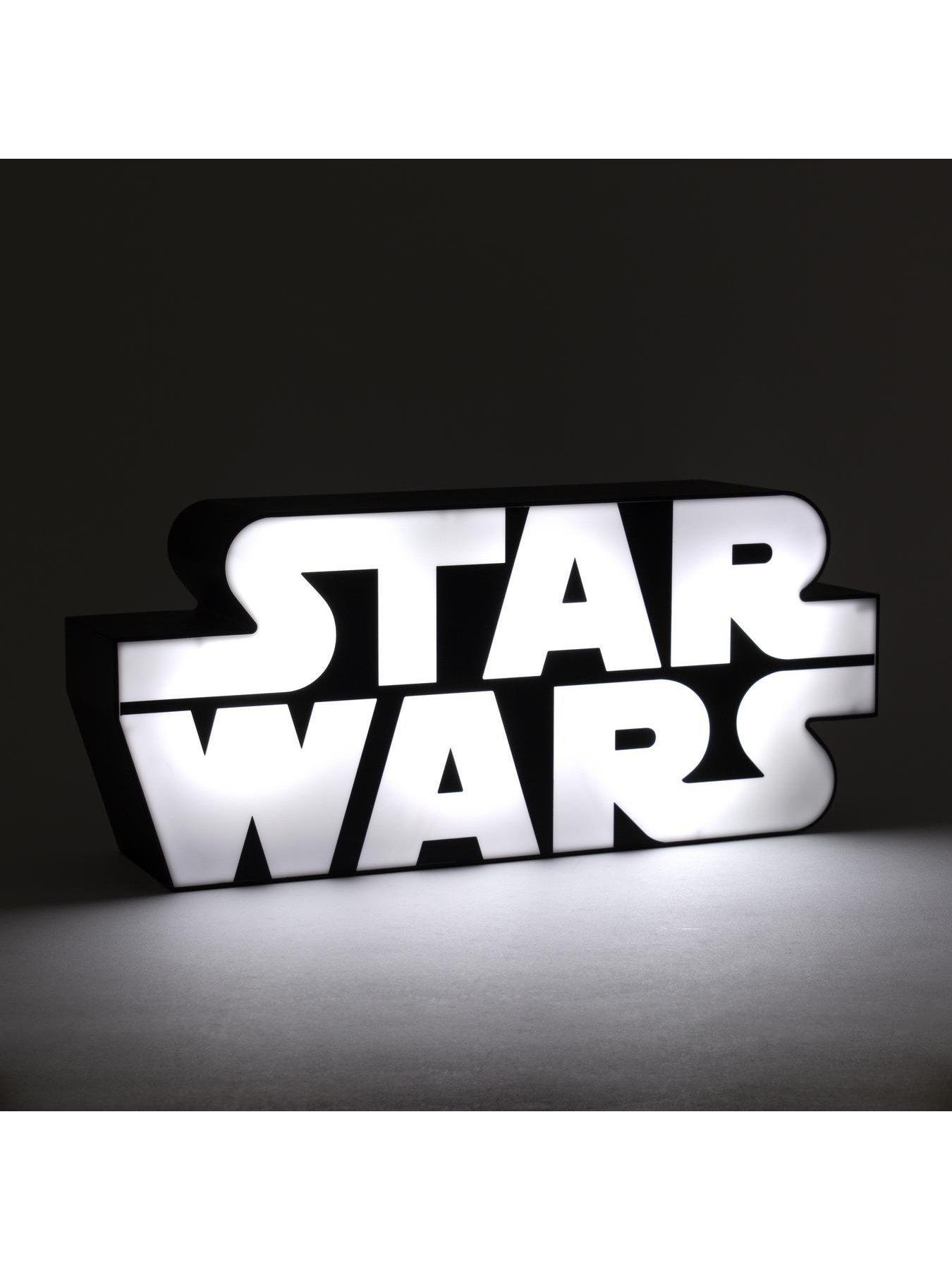Image 3 of 5 of Star Wars Iconic Logo Light - Officially Licensed Merchandise D&eacute;cor And Desk Lamp
