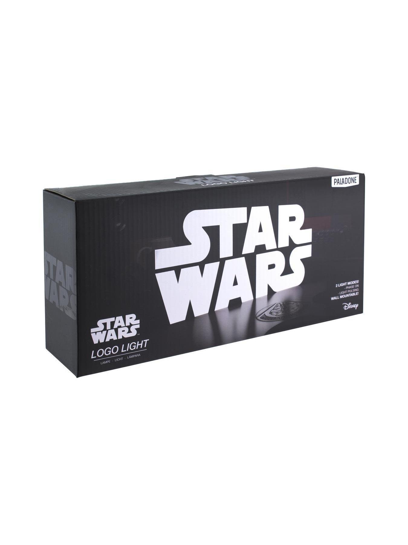 Image 5 of 5 of Star Wars Iconic Logo Light - Officially Licensed Merchandise D&eacute;cor And Desk Lamp