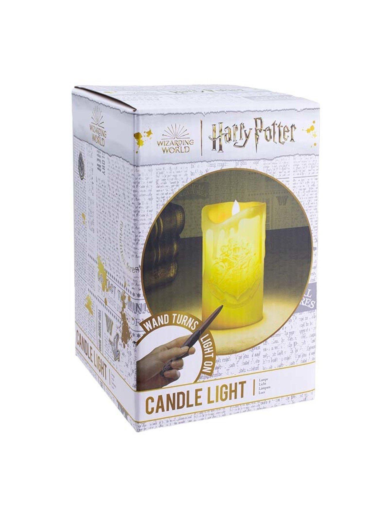 Image 5 of 5 of Harry Potter Magical Hogwarts Crest Led Candle Light With Wand Remote - Officially Licensed Wizarding World Merchandise, Fun Bedroom D&eacute;cor For Fans