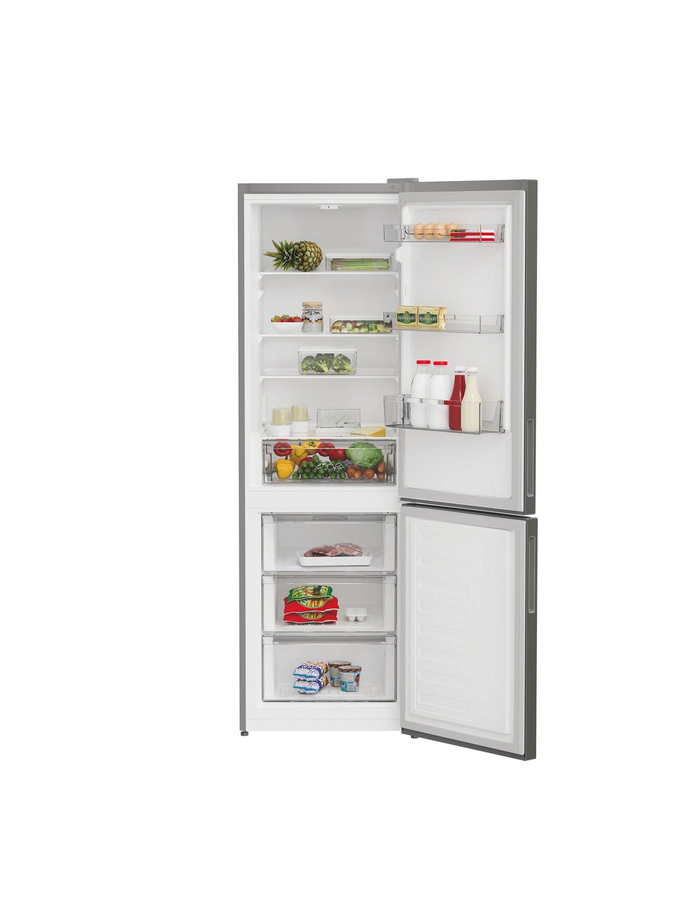 Image 2 of 7 of Indesit INKS1361S4UK Fridge Freezer - Silver