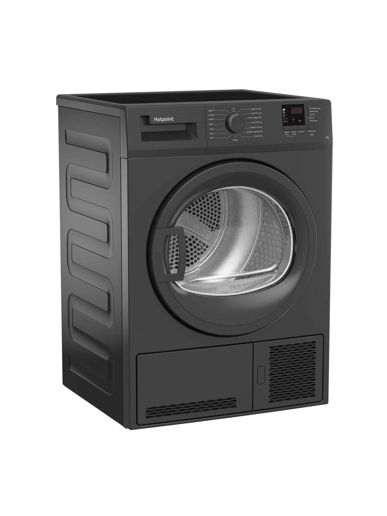 Image 3 of 7 of Hotpoint CHDC82GGGDUK 8kg Condenser Dryer - Graphite