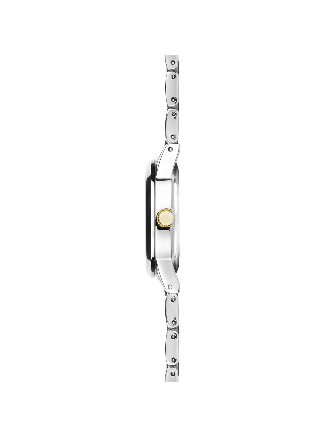 Image 4 of 7 of Sekonda Womens Beaumont Two Tone Alloy Bracelet with White Dial Analogue Watch
