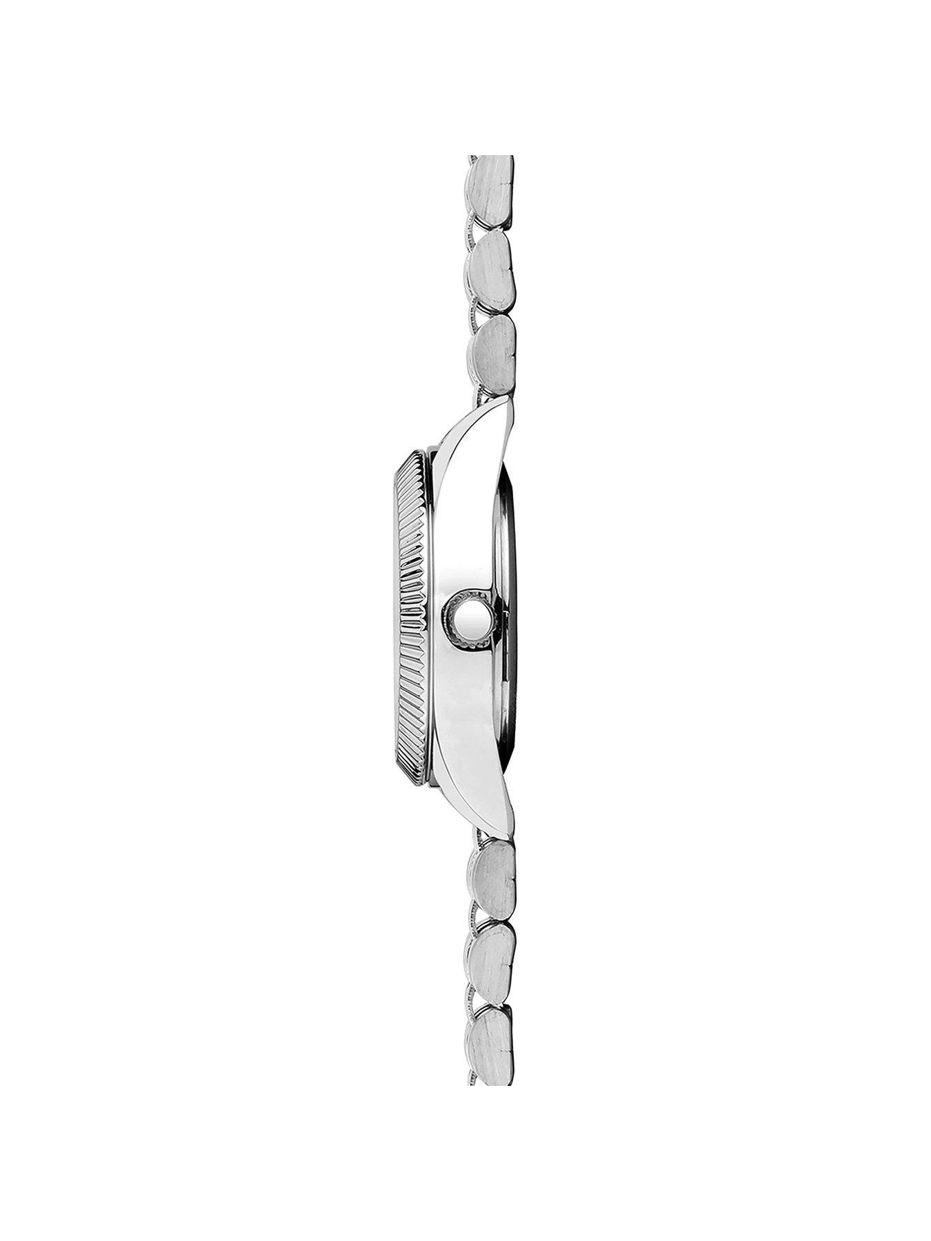 Image 4 of 7 of Sekonda Womens Francis Silver Stainless Steel Bracelet with Silver Dial Analogue Watch
