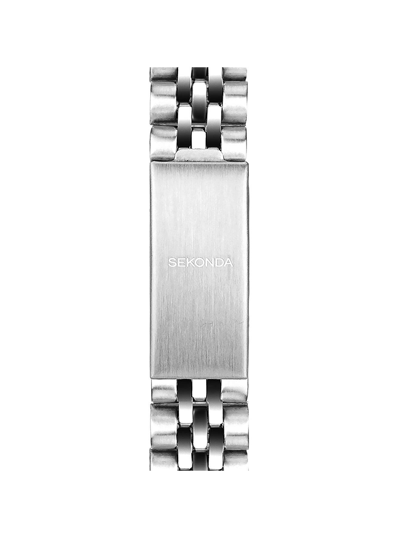 Image 6 of 7 of Sekonda Womens Francis Silver Stainless Steel Bracelet with Silver Dial Analogue Watch