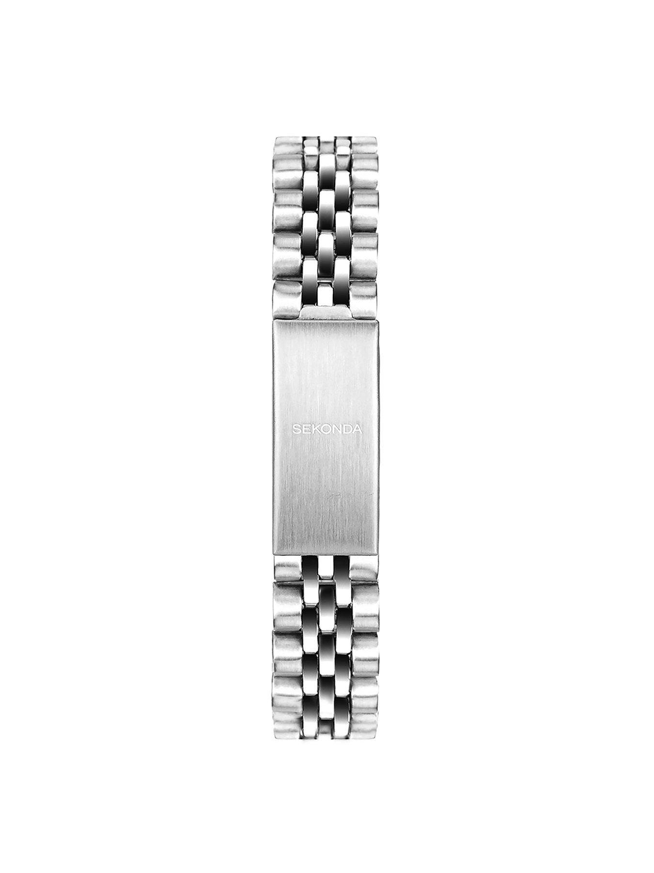 Image 7 of 7 of Sekonda Womens Francis Silver Stainless Steel Bracelet with Silver Dial Analogue Watch