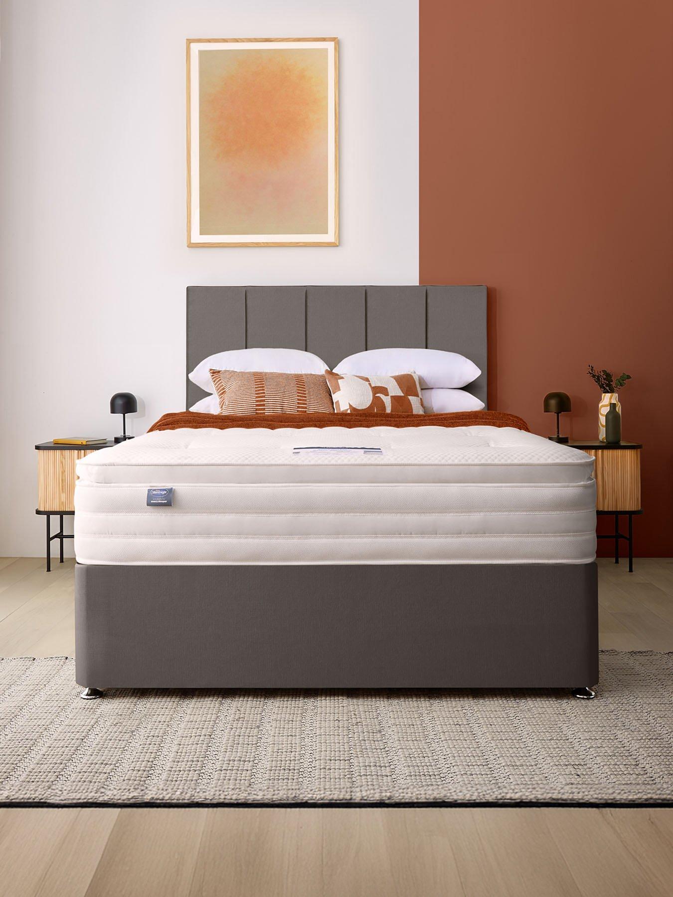 Image 3 of 8 of Silentnight 2000 Pocket Gel Pillowtop Mattress - Soft&nbsp;- Express Delivery Available