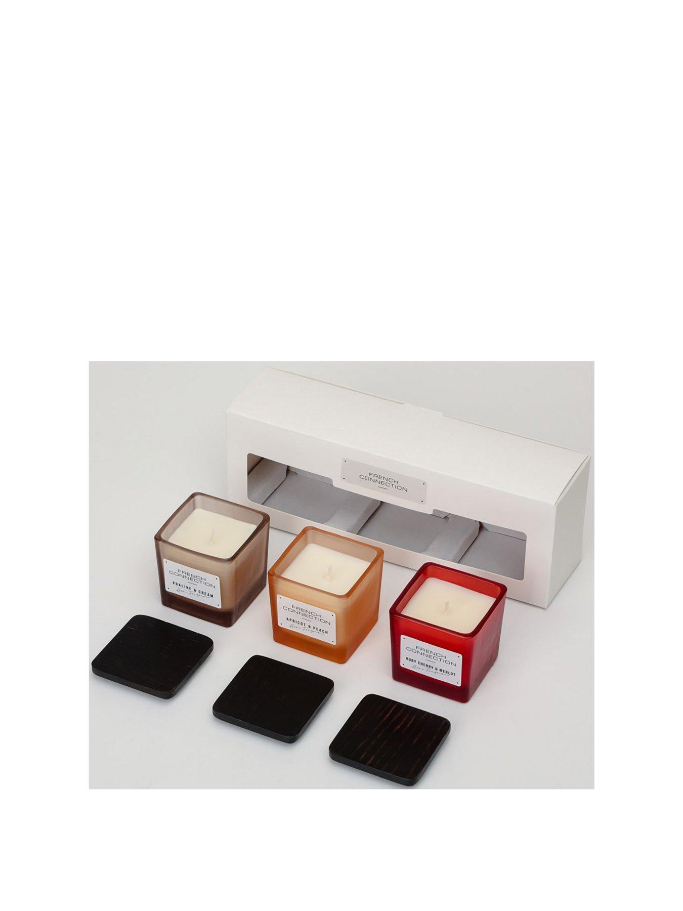 Image 2 of 3 of French Connection Indulgence Candles (set Of 3)