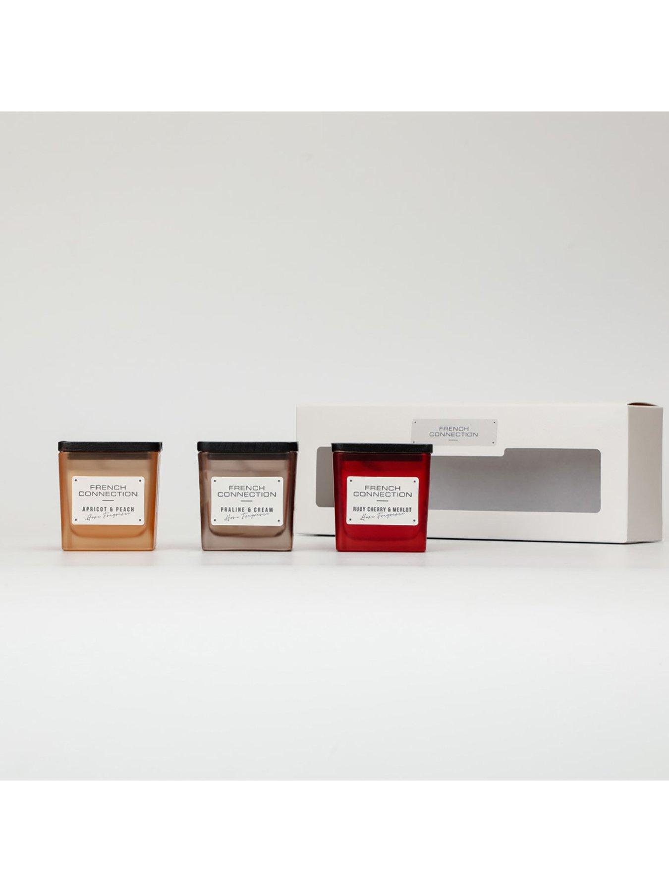 Image 3 of 3 of French Connection Indulgence Candles (set Of 3)
