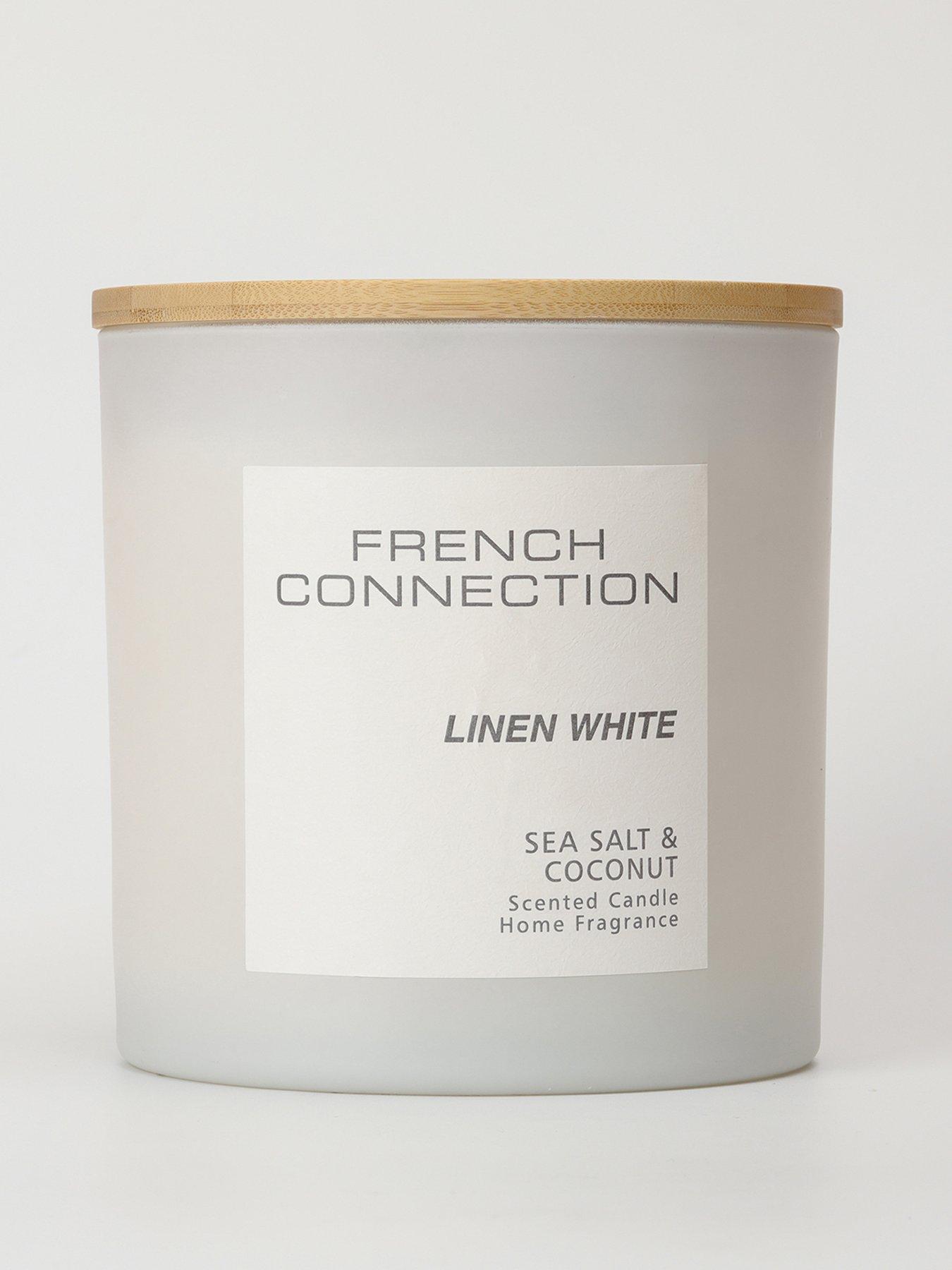 French Connection Linen White Serenity 1.5kg Candle