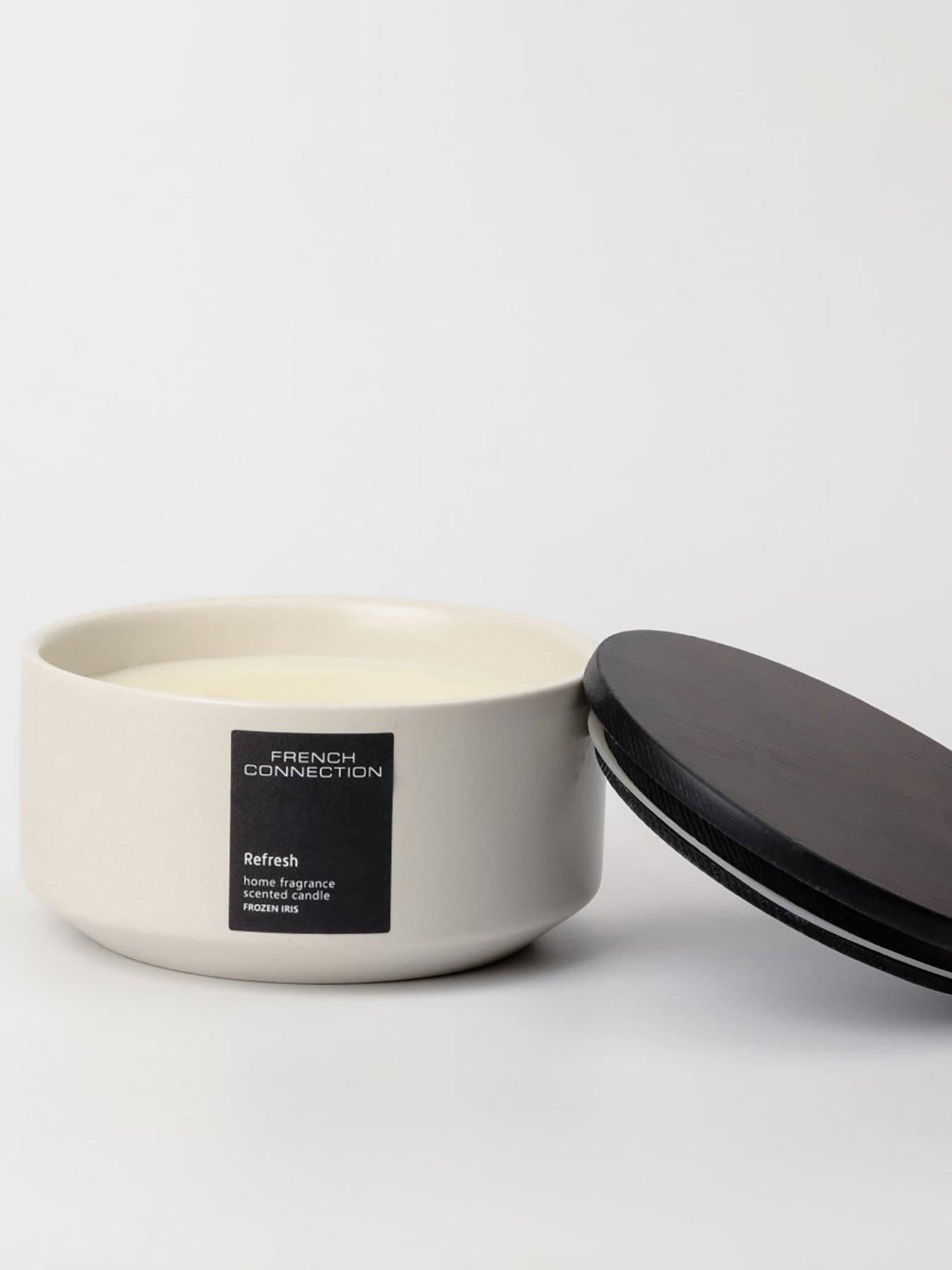 Image 1 of 4 of French Connection Iris & Orange Blossom Relax 396g Candle