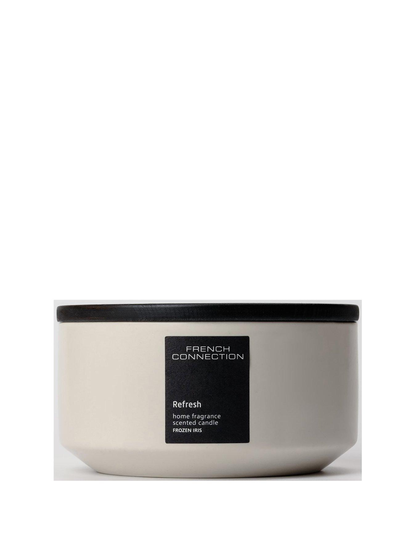 Image 2 of 4 of French Connection Iris & Orange Blossom Relax 396g Candle