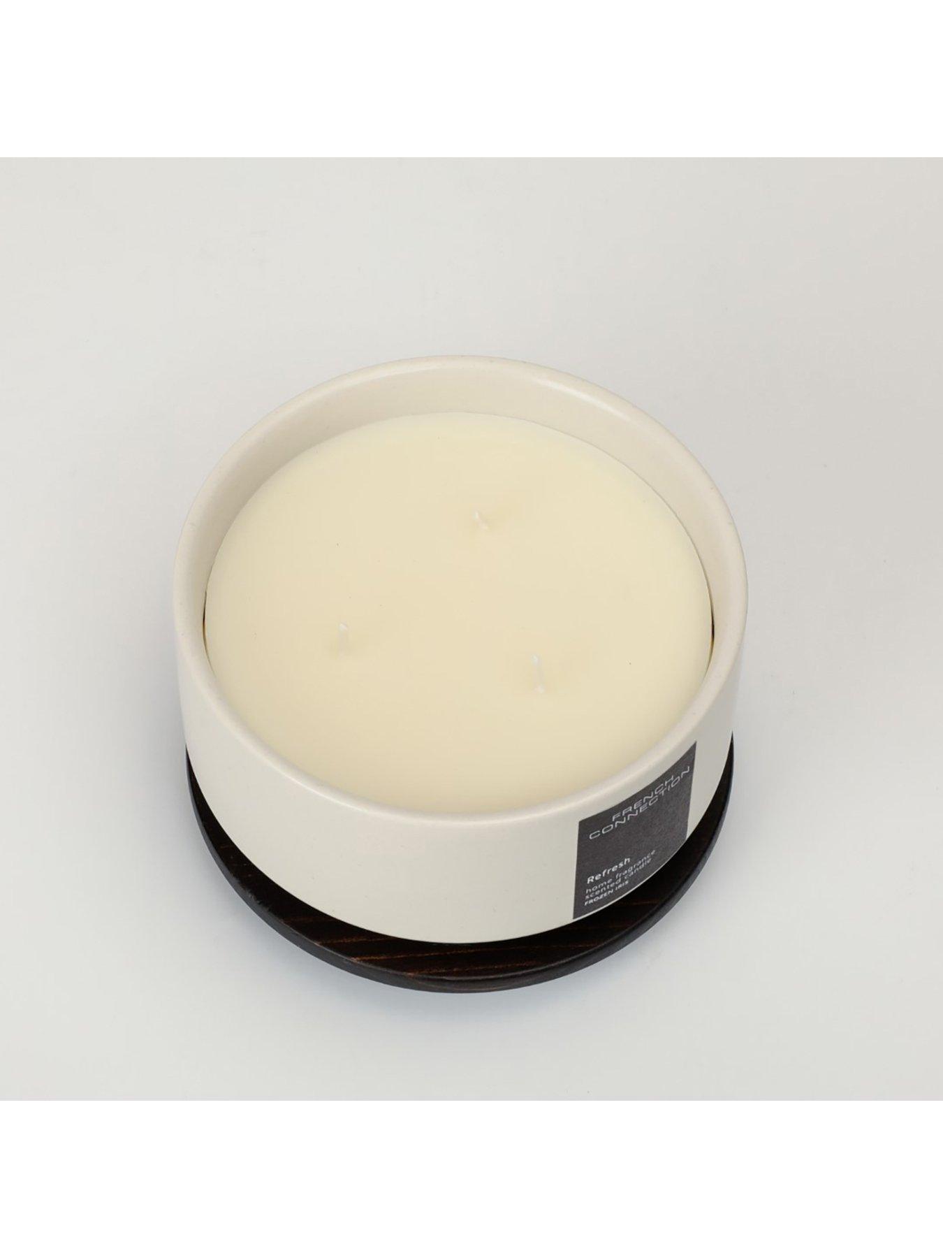 Image 3 of 4 of French Connection Iris & Orange Blossom Relax 396g Candle