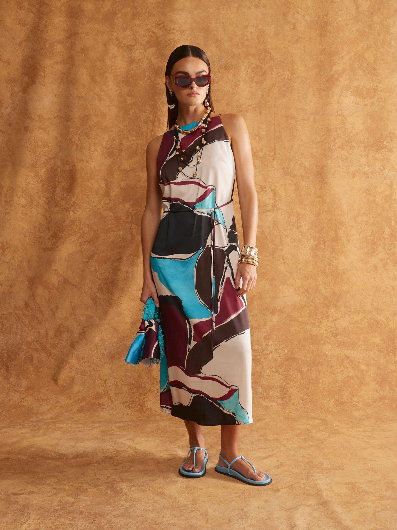 undefined Sl Built Up Slip Dress
