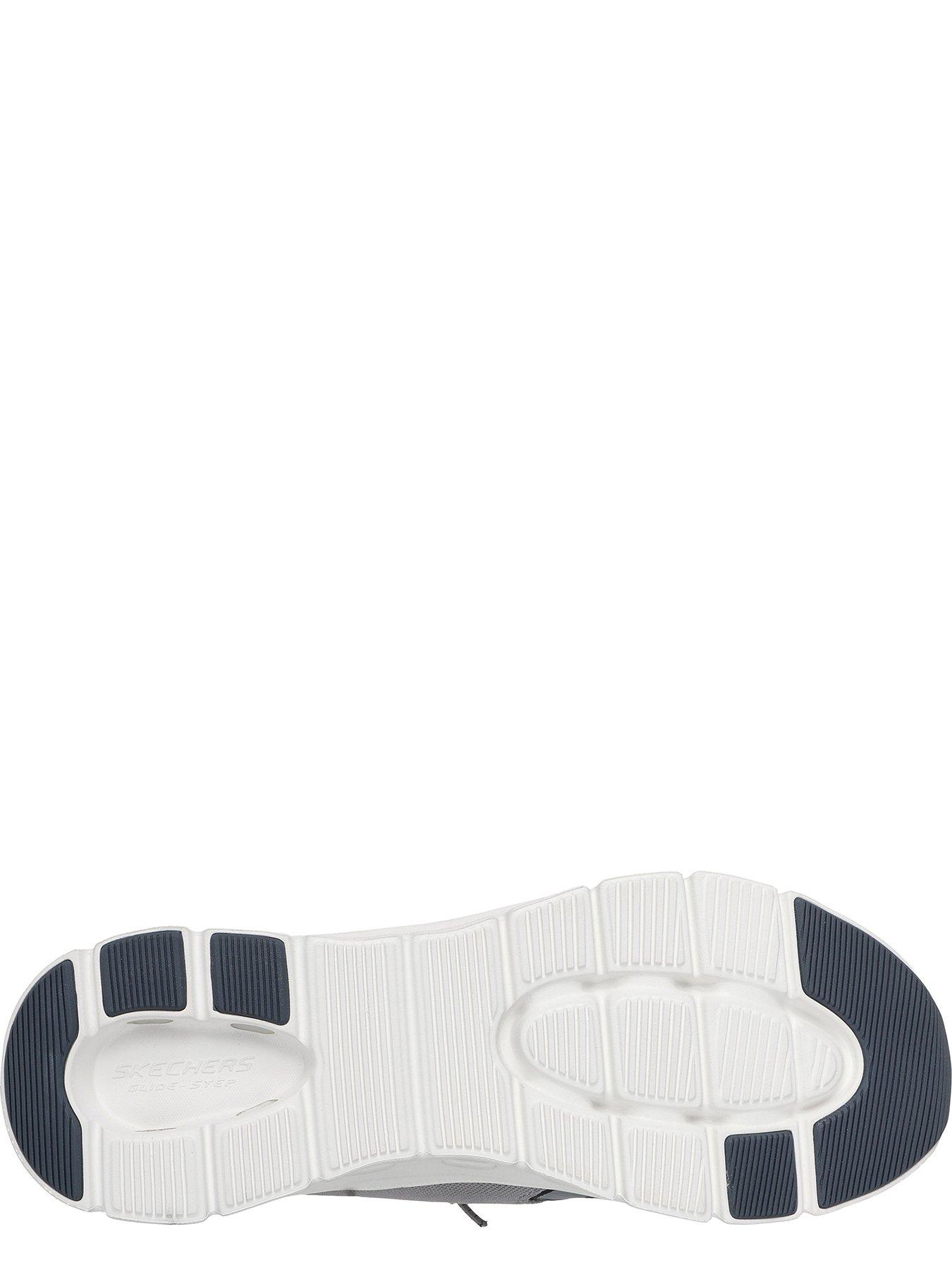 Image 4 of 5 of Skechers Glide-Step Pro Wide Fit Memory Foam Slip On Trainers- Grey