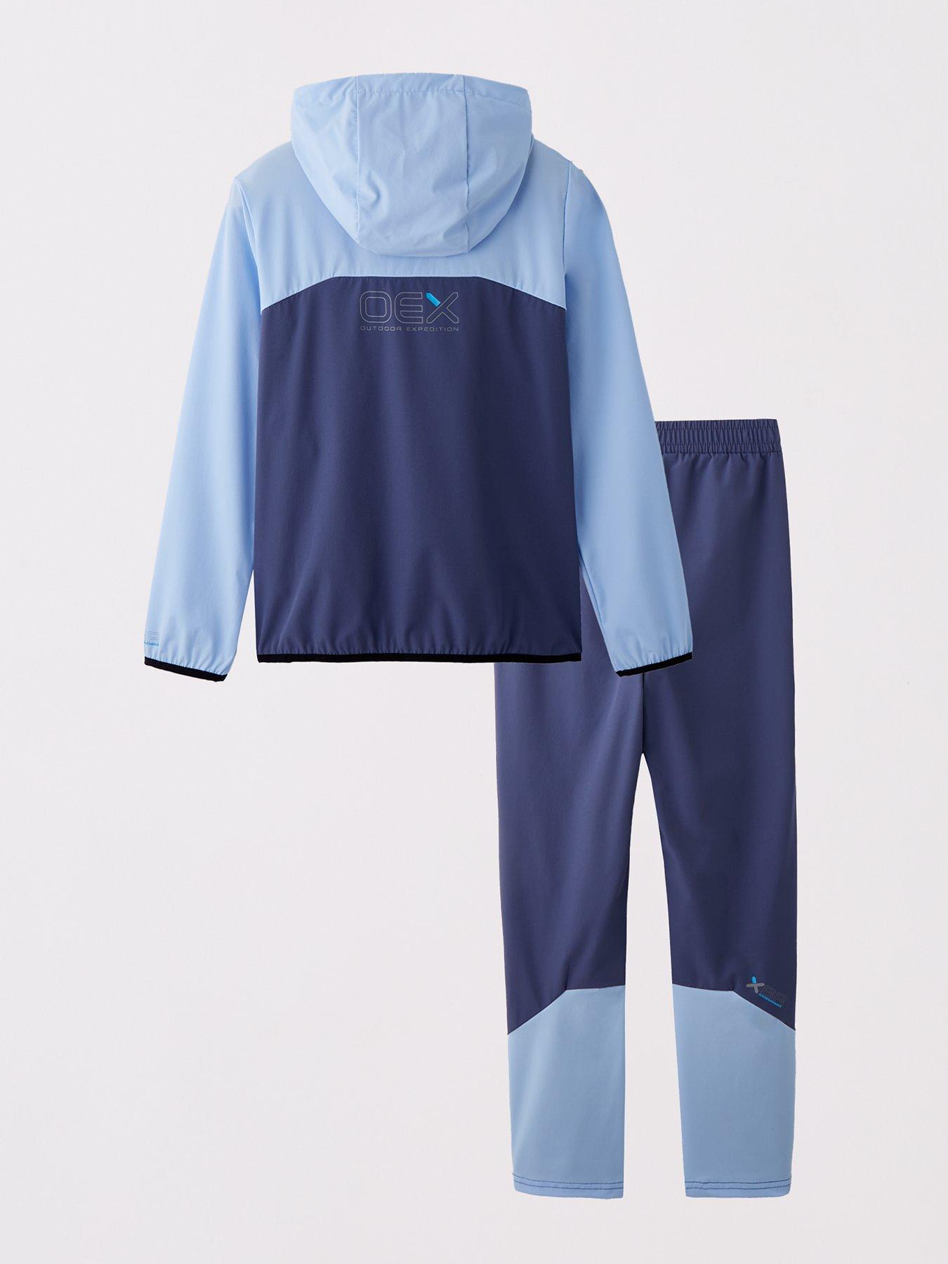 Image 2 of 6 of OEX Junior Boys Fell Tracksuit - Blue