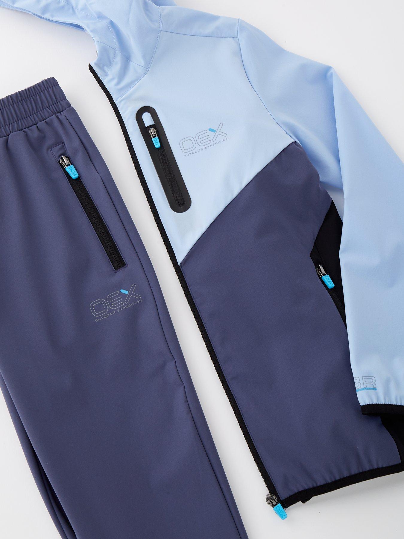 Image 4 of 6 of OEX Junior Boys Fell Tracksuit - Blue