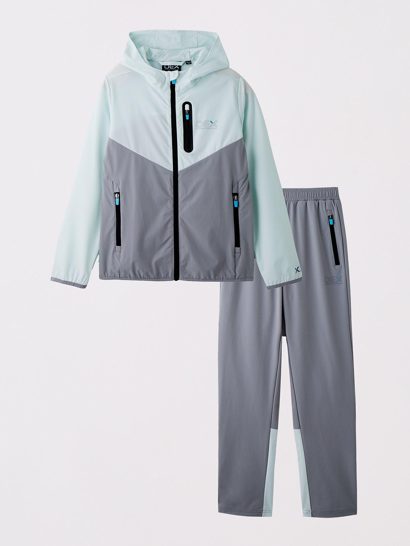 undefined Junior Boys Fell Tracksuit - Grey