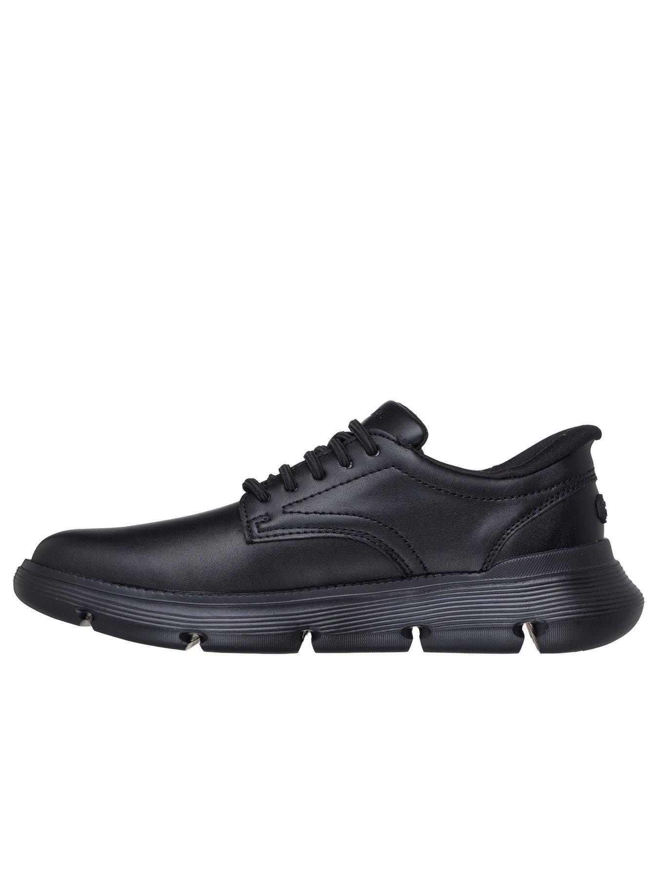 Image 5 of 5 of Skechers Garza- Duran Slip- Ins Bungee Lace Up Shoes-black