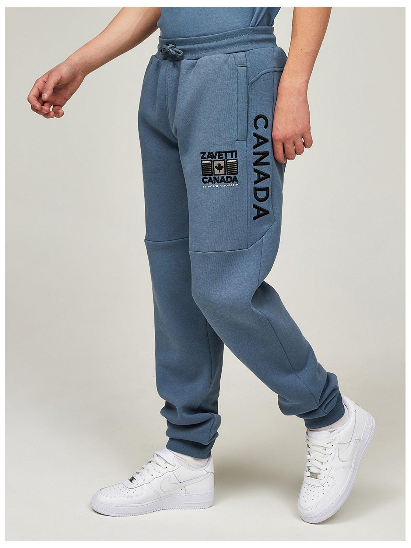 undefined Junior Boys Ovello Jogger - Blue/Grey