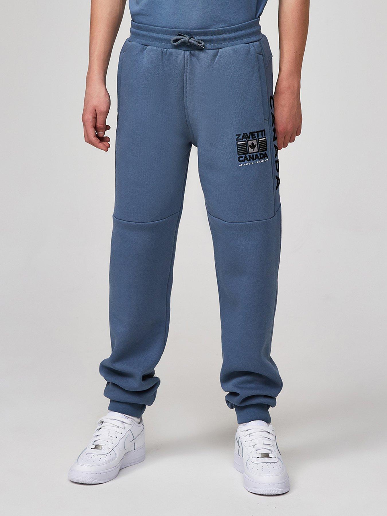 Image 2 of 7 of Zavetti Canada Junior Boys Ovello Jogger - Blue/Grey