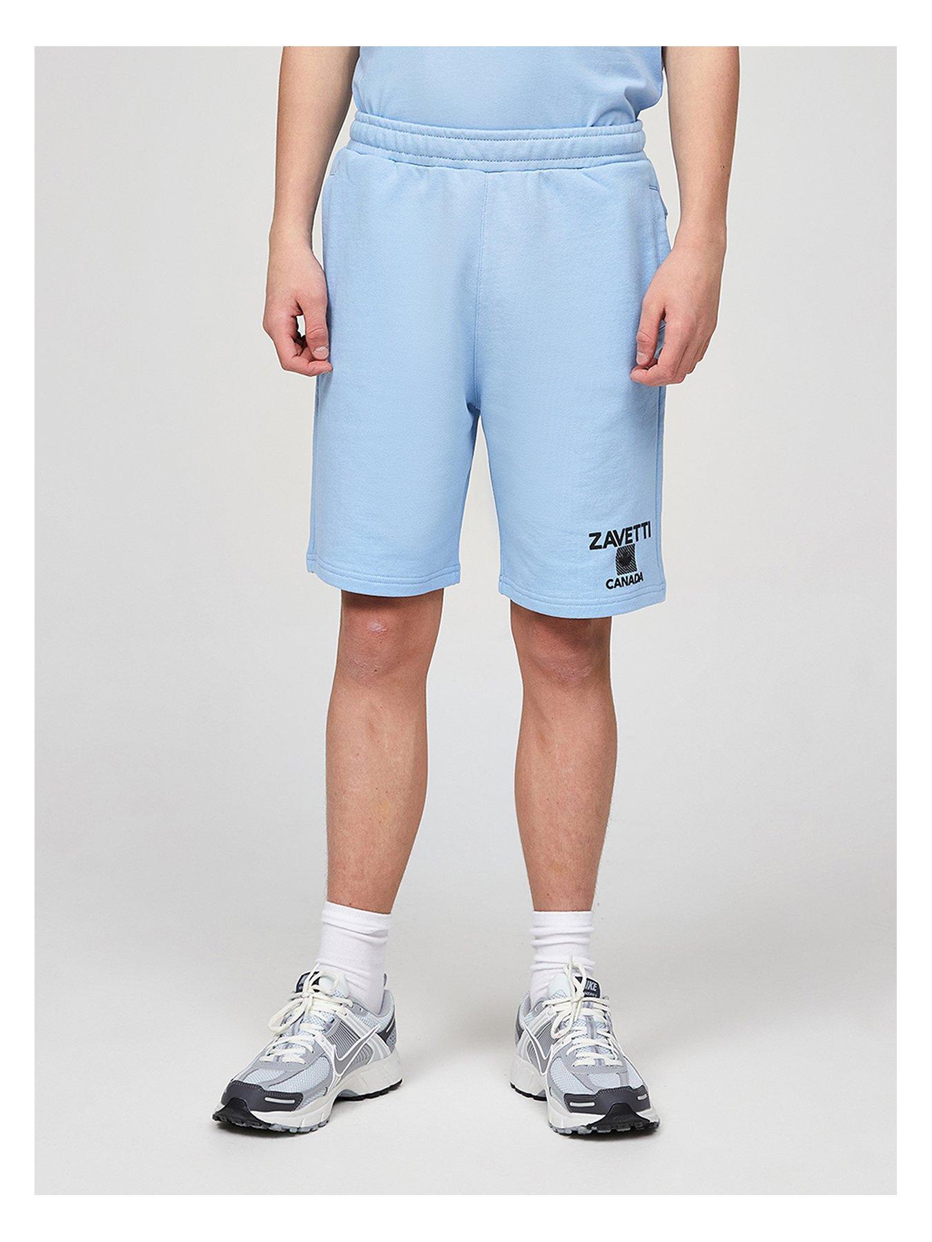 undefined Junior Boys Matera Loopback Short - Light Blue