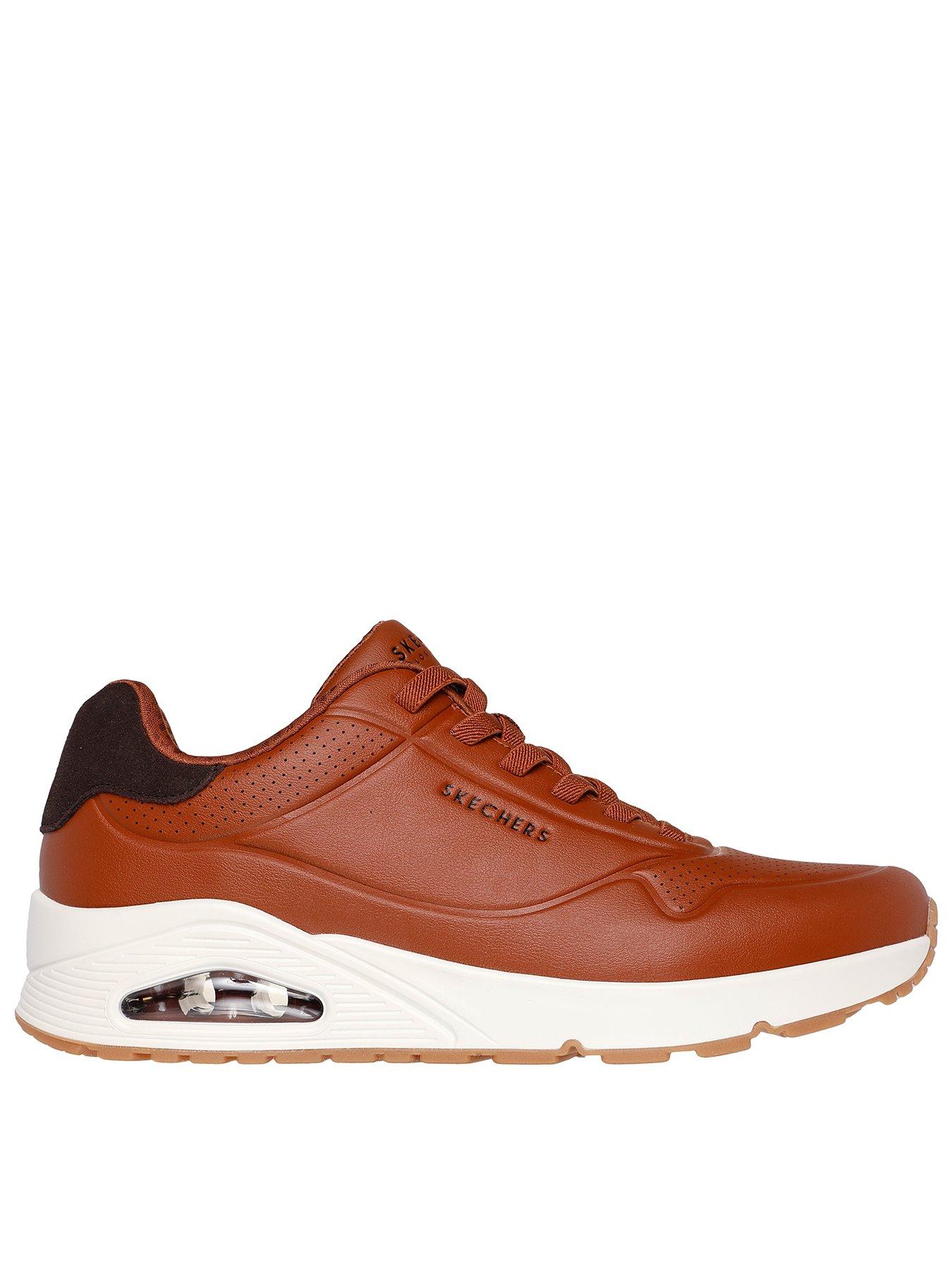 undefined Skechers Uno- Alder  Bungee Trainers-beige