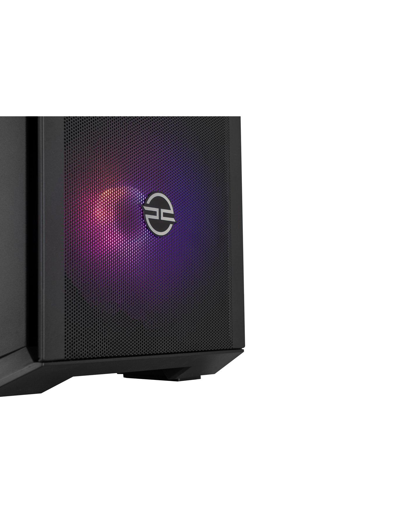 Image 5 of 7 of PCSpecialist Fusion 500 Gaming Desktop - GeForce RTX 5070, AMD Ryzen 7,&nbsp;16GB RAM, 1TB SSD&nbsp;- Black