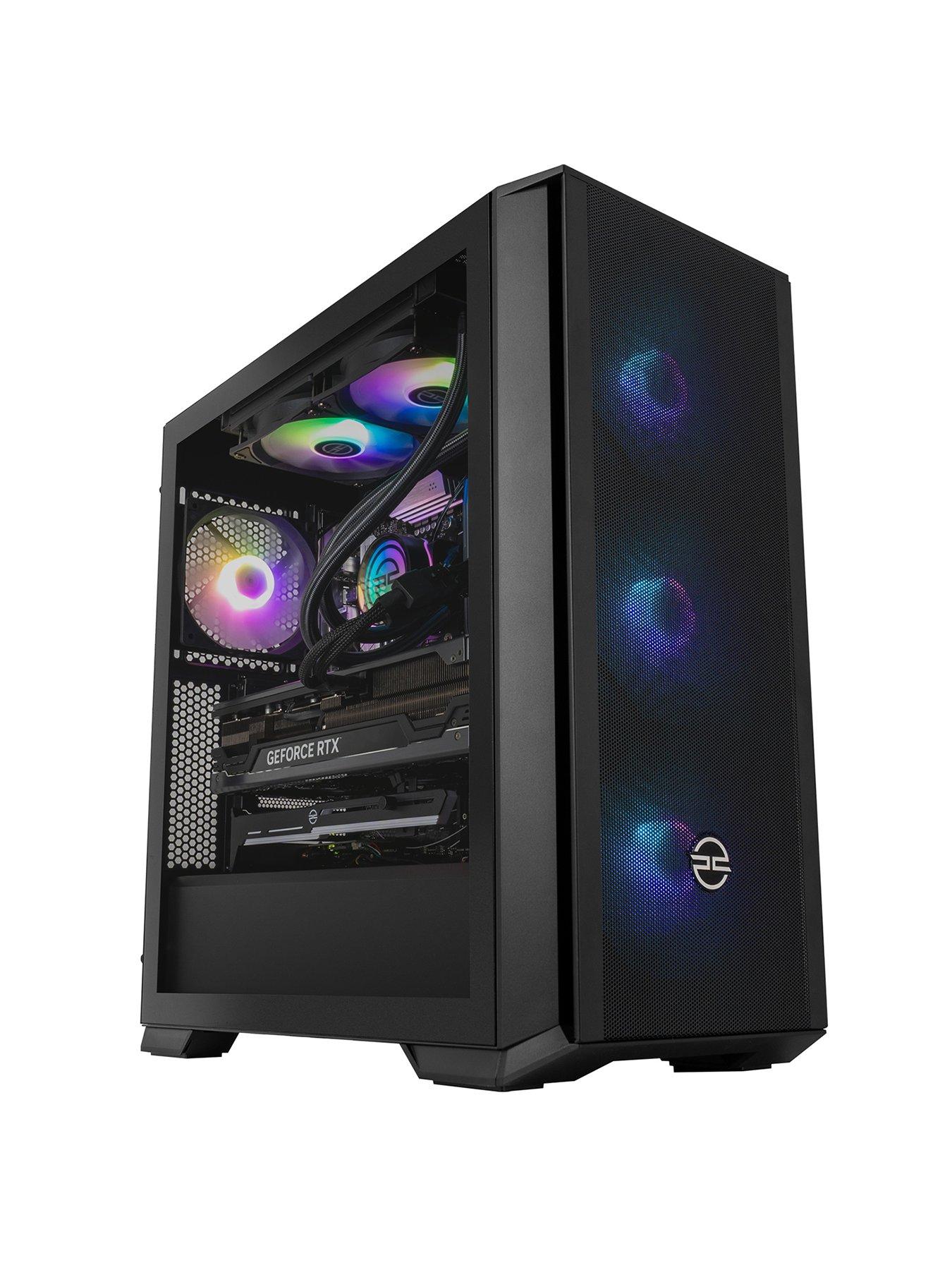 undefined Fusion 510 - AMD Radeon RX 9070 XT - AMD Ryzen 7 - 16GB RAM 1TB SSD - Gaming Desktop - Black
