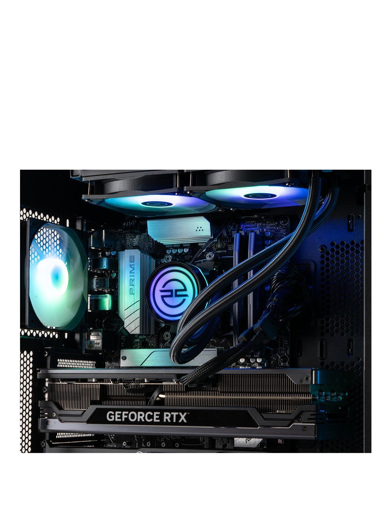 Image 3 of 6 of PCSpecialist Fusion 520 Gaming Desktop&nbsp;- GeForce RTX 5070 Ti,&nbsp;AMD Ryzen 7, 32GB RAM,&nbsp;2TB SSD - Black