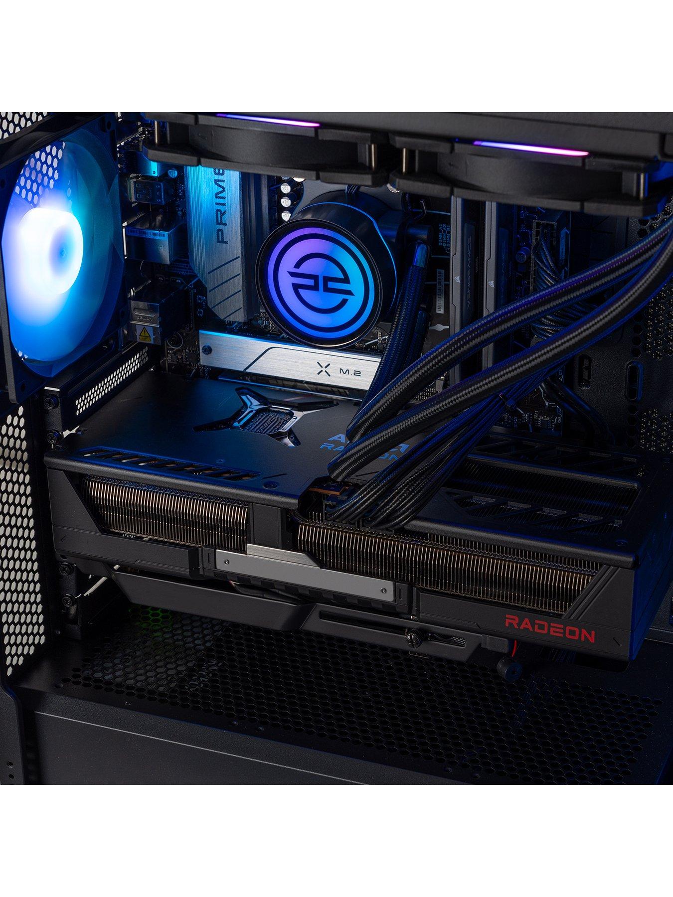 Image 4 of 7 of PCSpecialist Fusion 530 Gaming Desktop&nbsp;- AMD Radeon RX 9070, AMD Ryzen 7, 32GB RAM,&nbsp;2TB SSD&nbsp;- Black