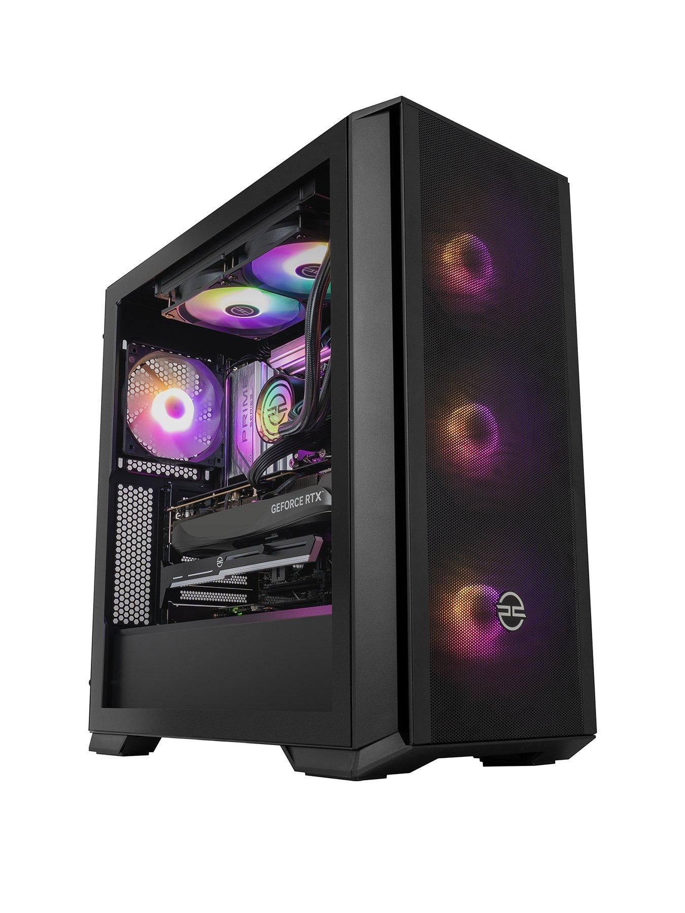 undefined Cypher 700 Gaming Desktop - GeForce RTX 5070, Intel Core i7, 16GB RAM, 1TB SSD - Black