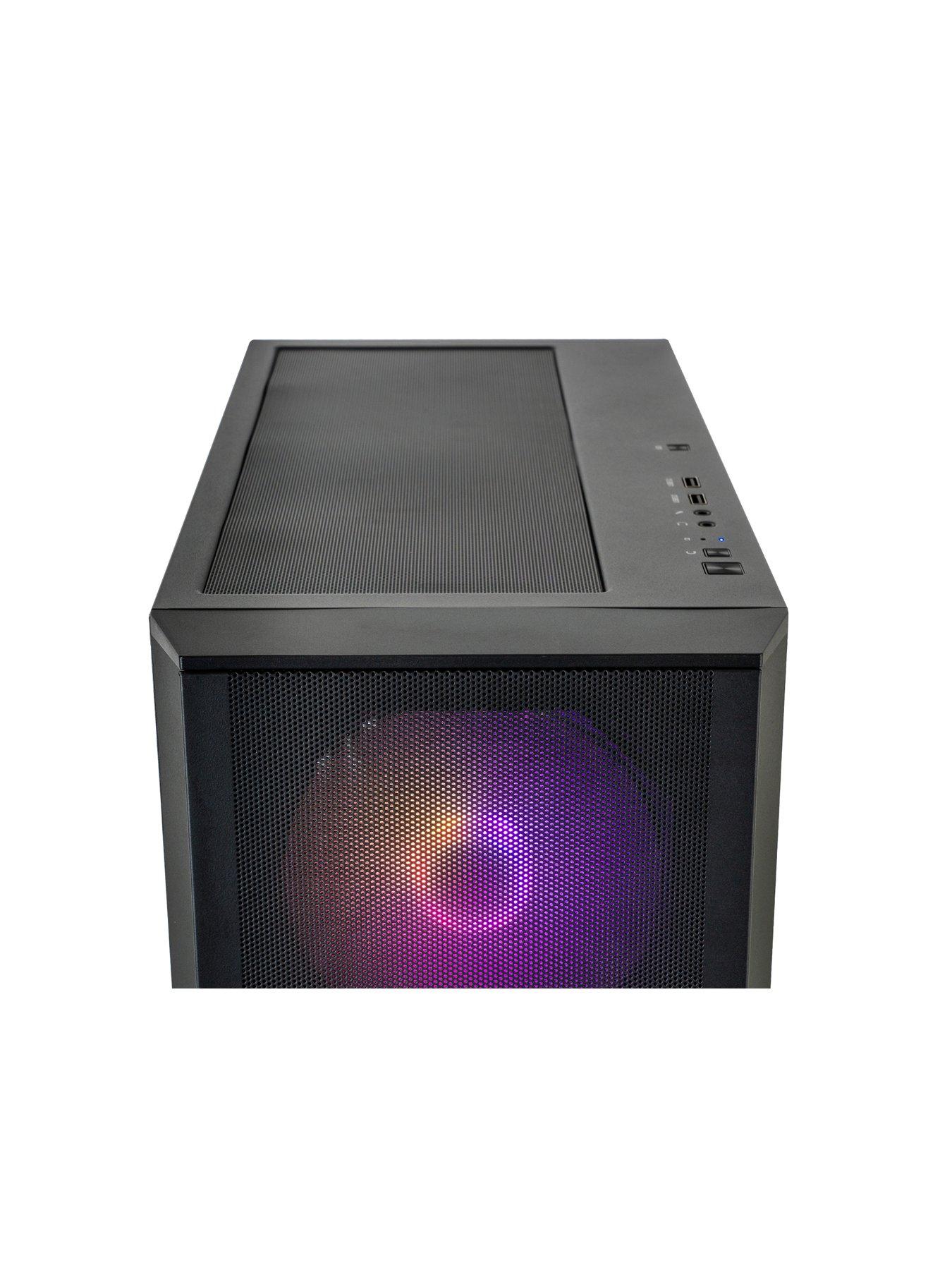 Image 4 of 7 of PCSpecialist Cypher 710 Gaming Desktop&nbsp;- GeForce RTX 5070&nbsp;Ti,&nbsp;Intel Core i7, 32GB RAM,&nbsp;2TB SSD&nbsp;- Black