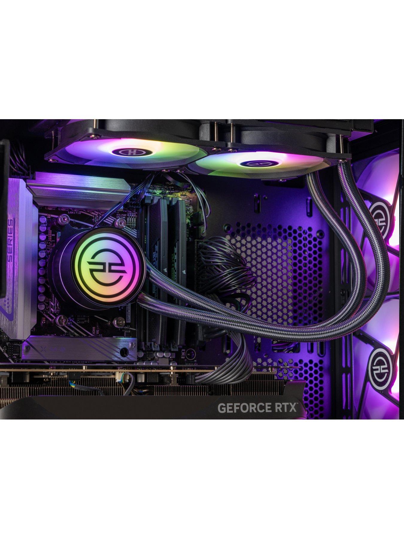 Image 7 of 7 of PCSpecialist Cypher 710 Gaming Desktop&nbsp;- GeForce RTX 5070&nbsp;Ti,&nbsp;Intel Core i7, 32GB RAM,&nbsp;2TB SSD&nbsp;- Black