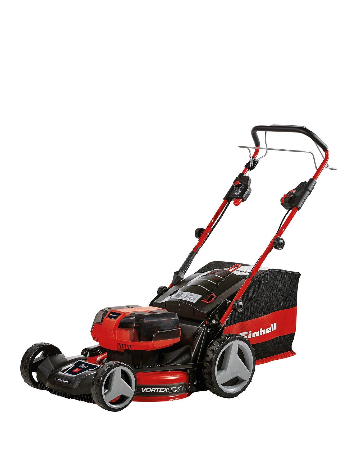 Einhell Garden Professional Cordless Mower 36V, 47cm width, 4 x 4.0Ah batteries included