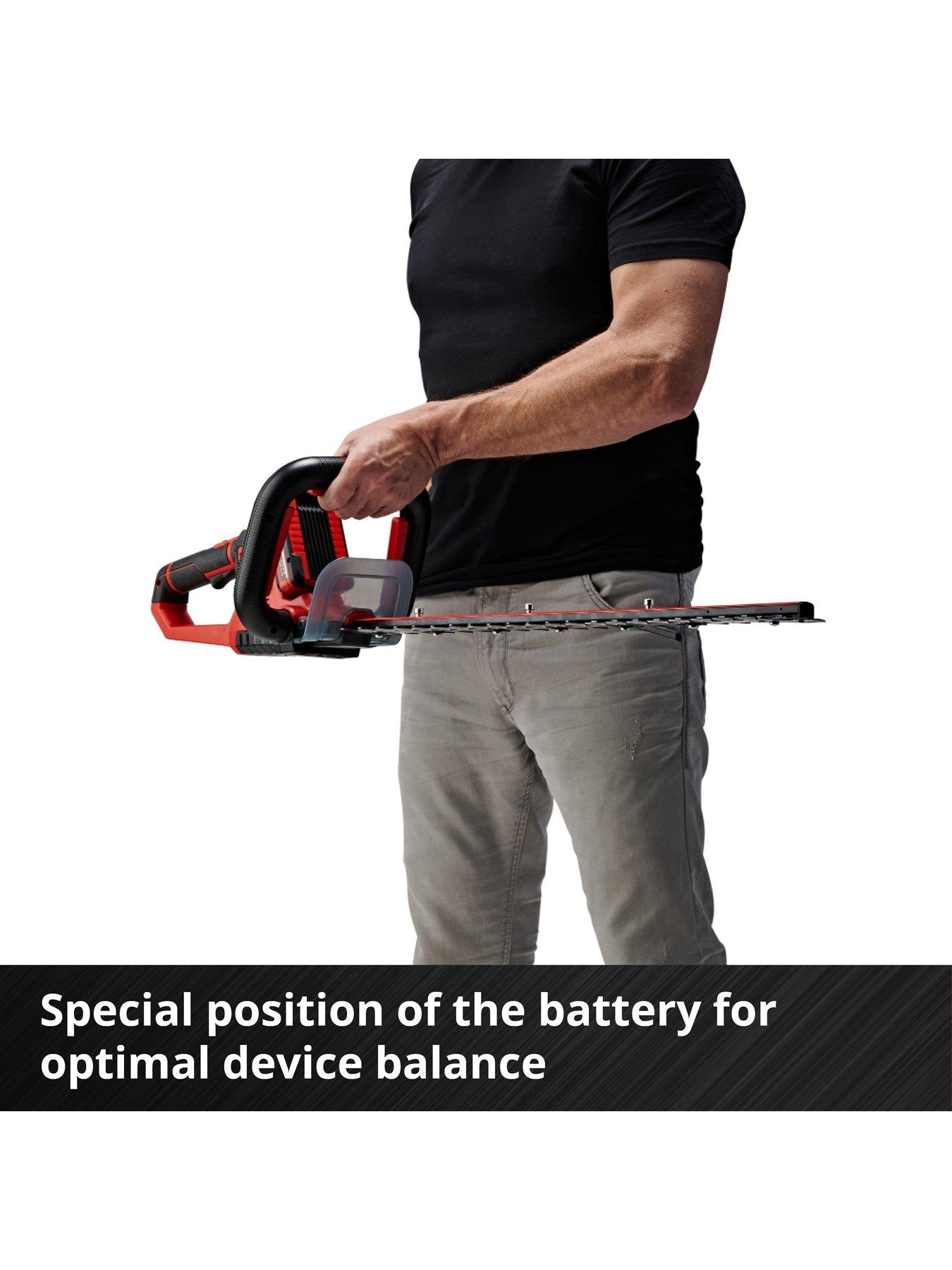 Image 4 of 8 of Einhell Garden Expert Cordless Handheld Hedge Trimmer GE-CH 18/60 Li Solo