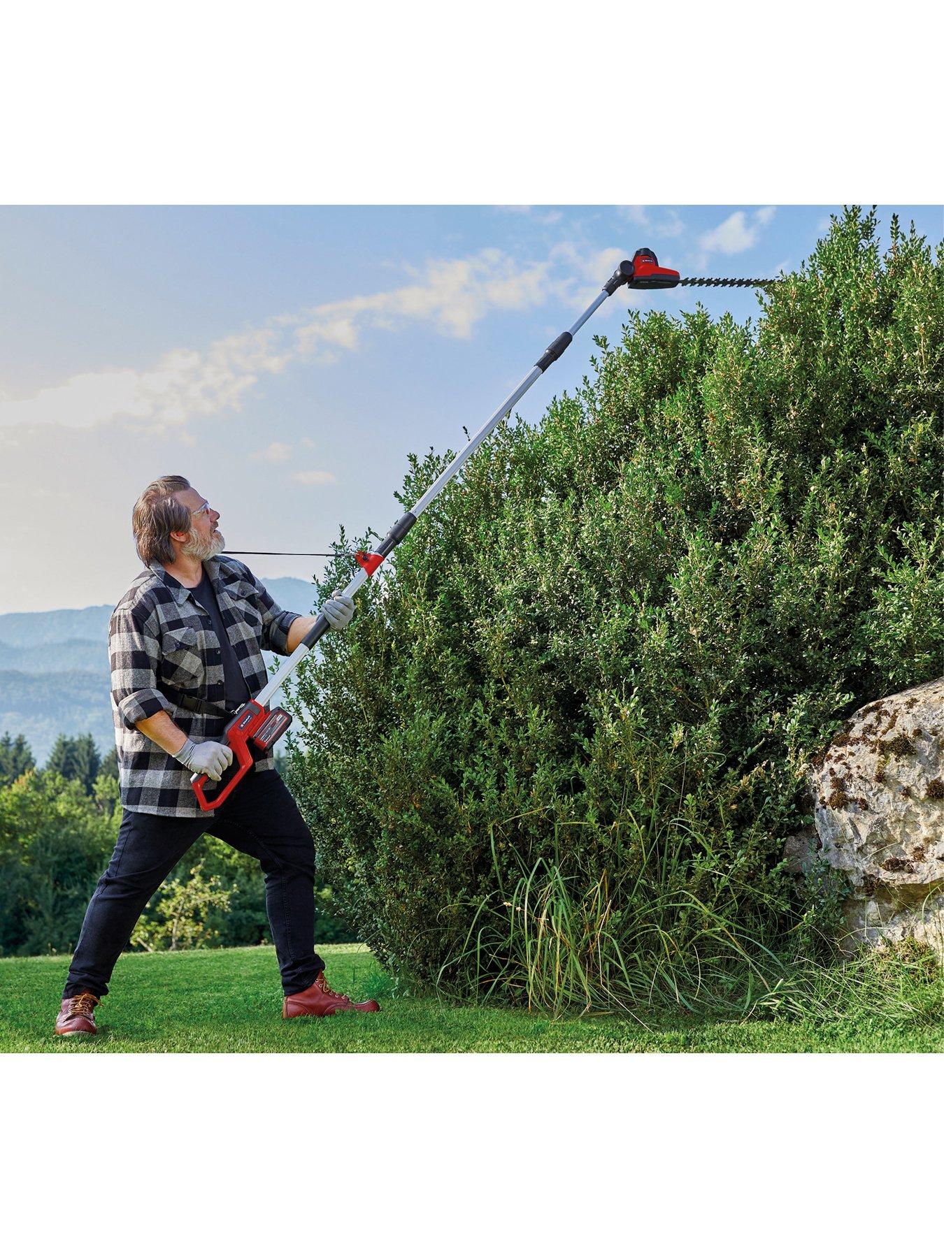Image 2 of 8 of Einhell PXC Garden Expert Cordless High Reach Hedge Trimmer Body Only